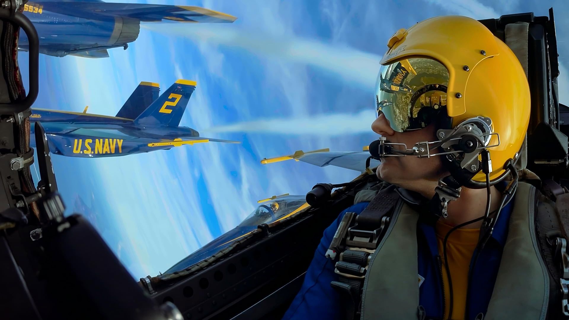 The Blue Angels background