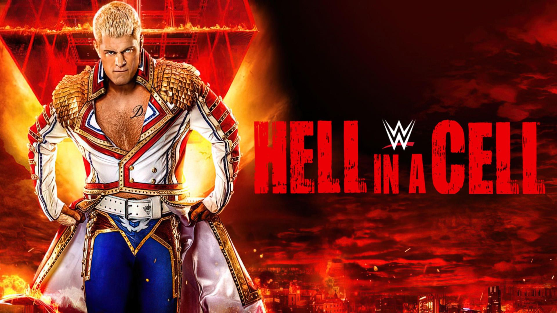 WWE Hell in a Cell background