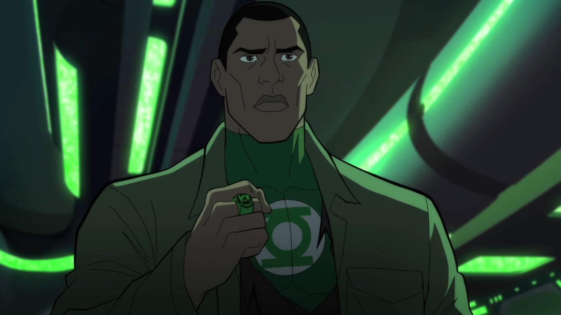 Green Lantern: Beware My Power background