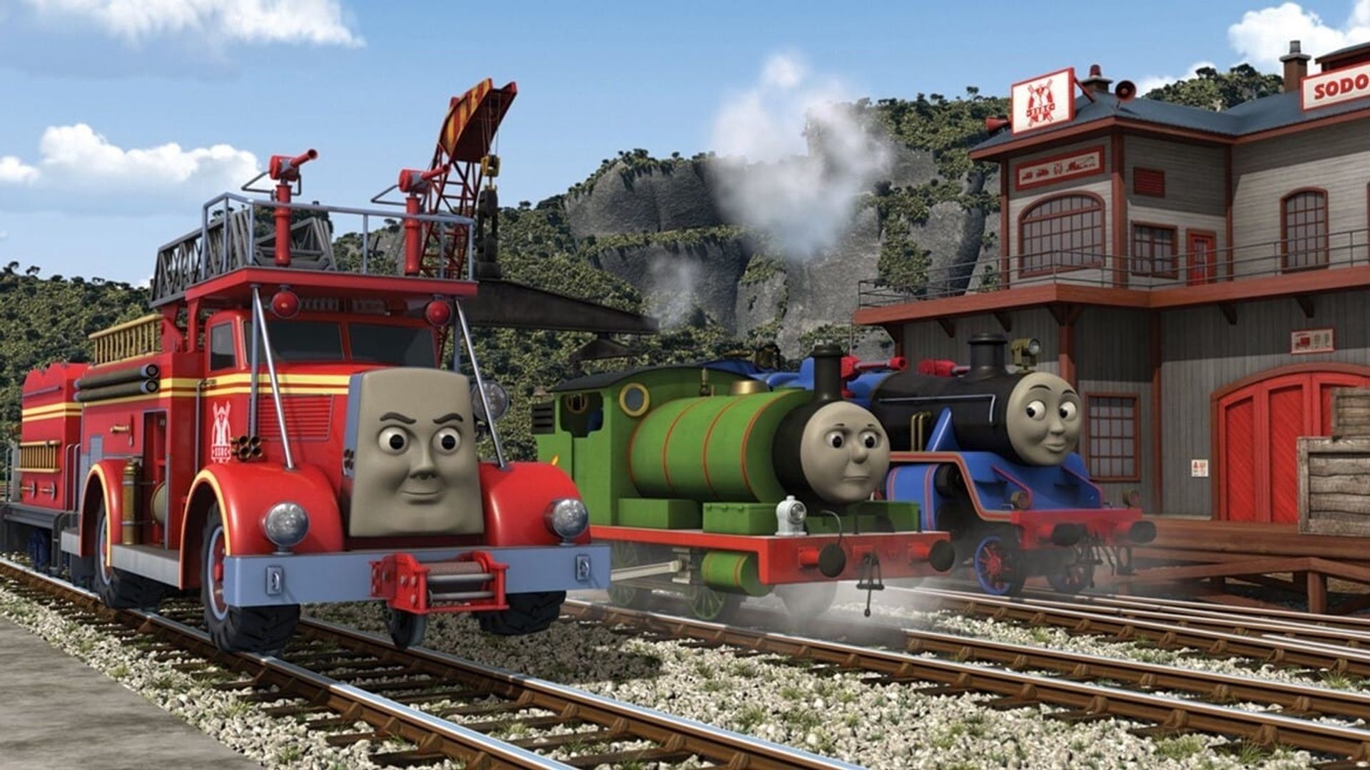 Thomas & Friends: Rescue on the Rails background