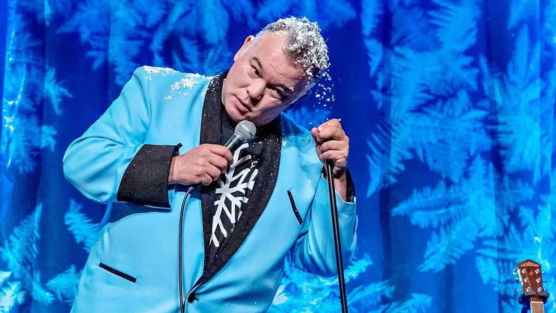 Stewart Lee: Snowflake background