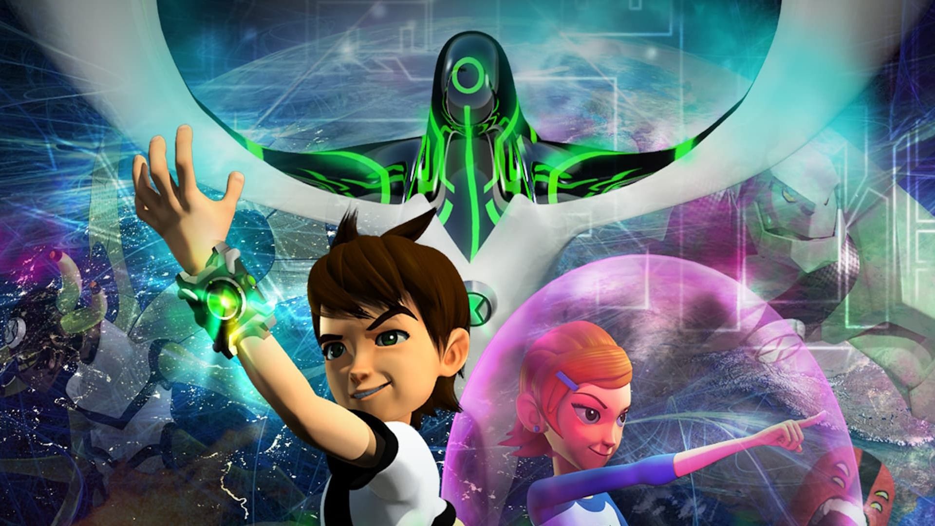 Ben 10: Destroy All Aliens background