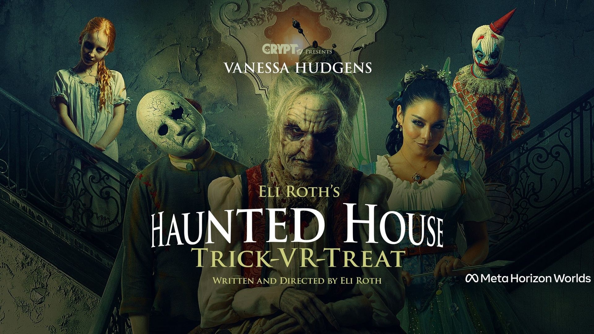 Eli Roth's Haunted House: Trick VR Treat background