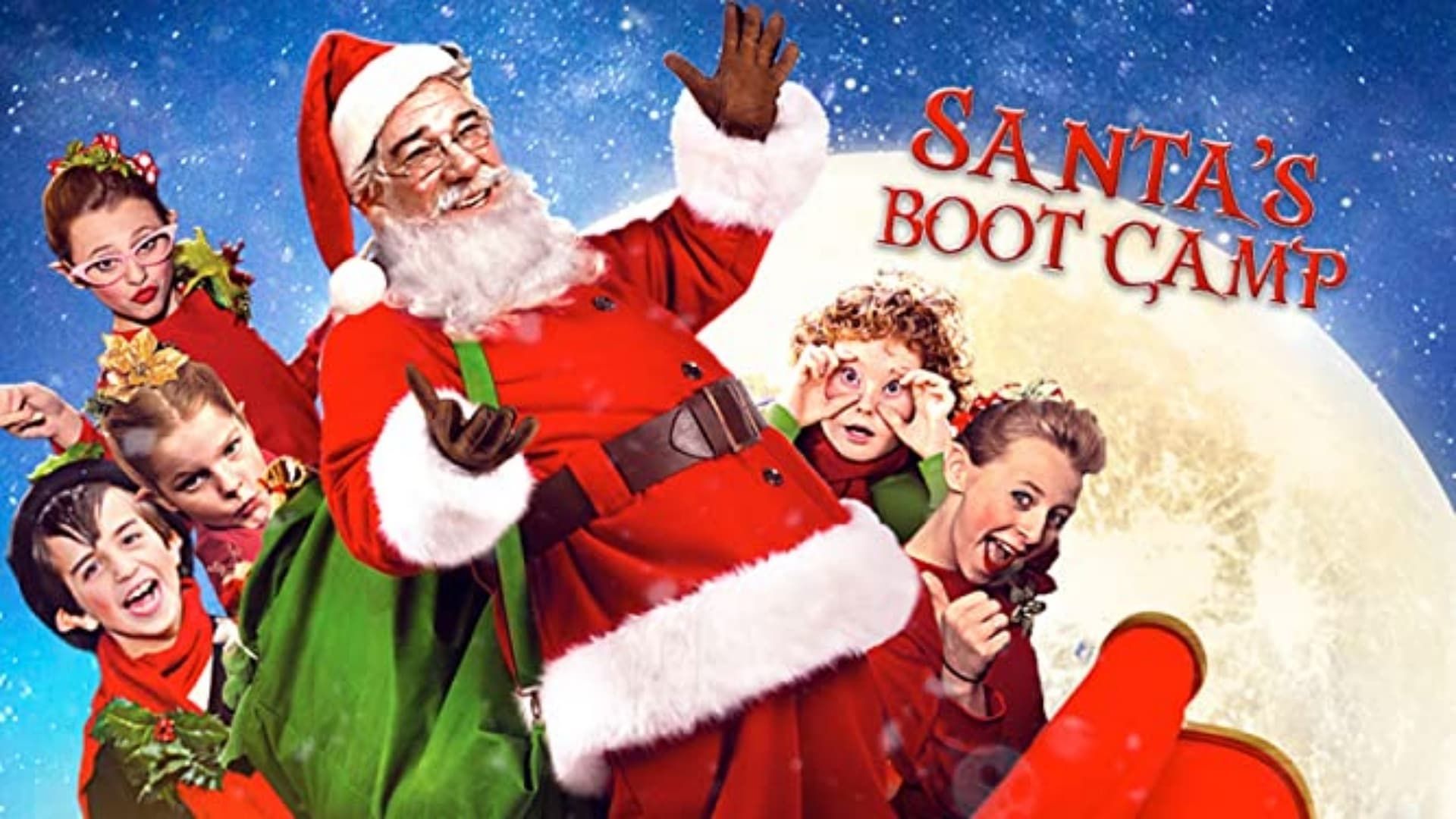 Santa's Boot Camp background