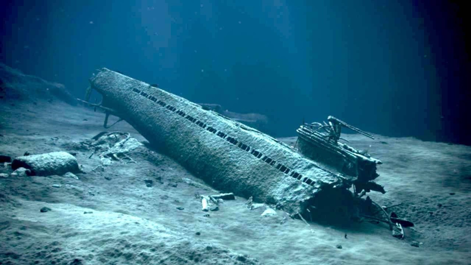 Nazi Sunken Sub background