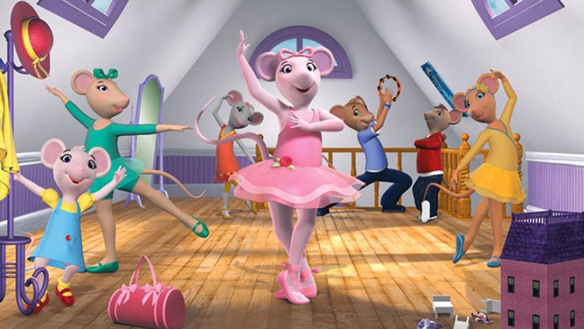 Angelina Ballerina: Love to Dance background