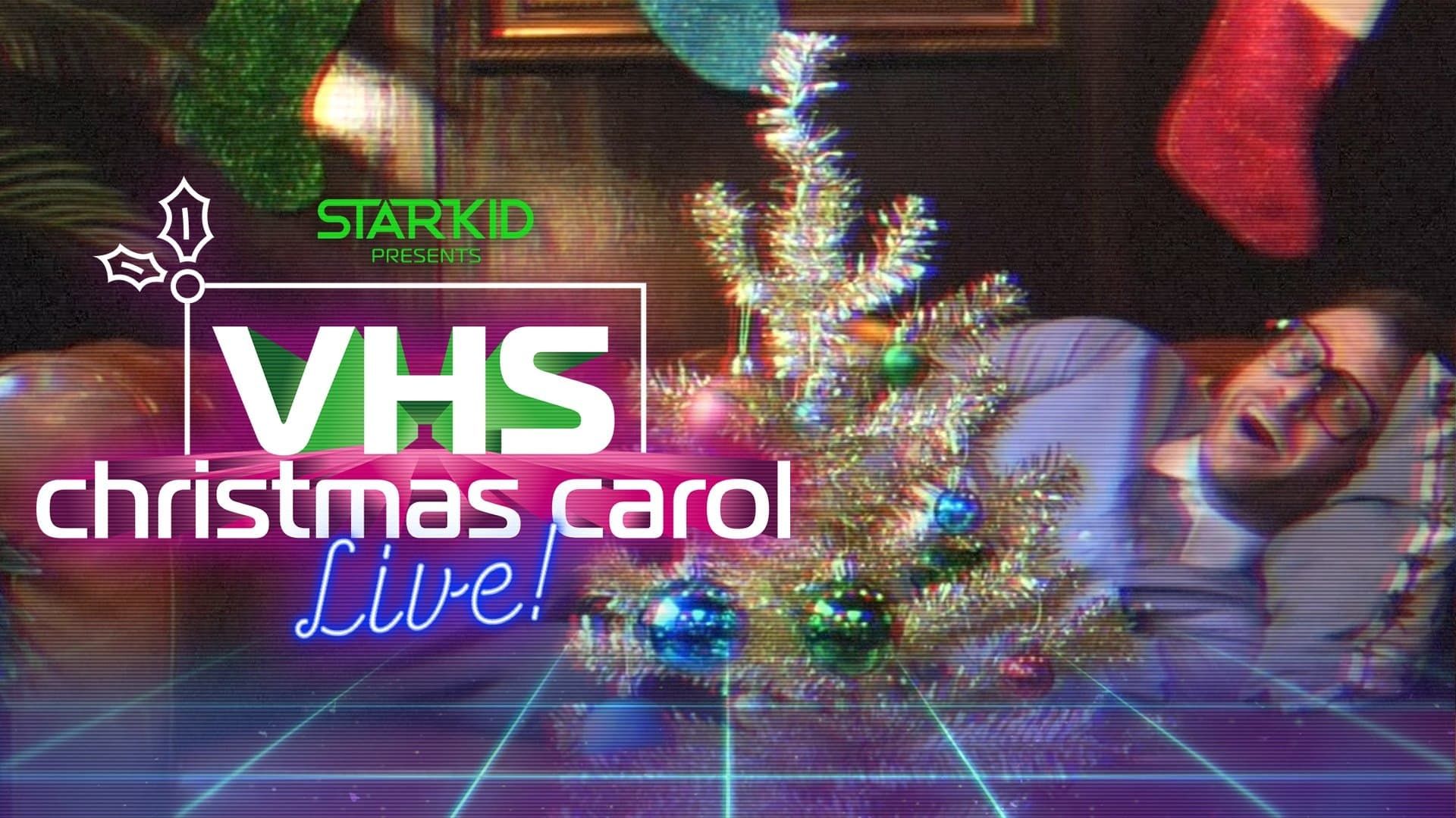 VHS Christmas Carol: Live! background