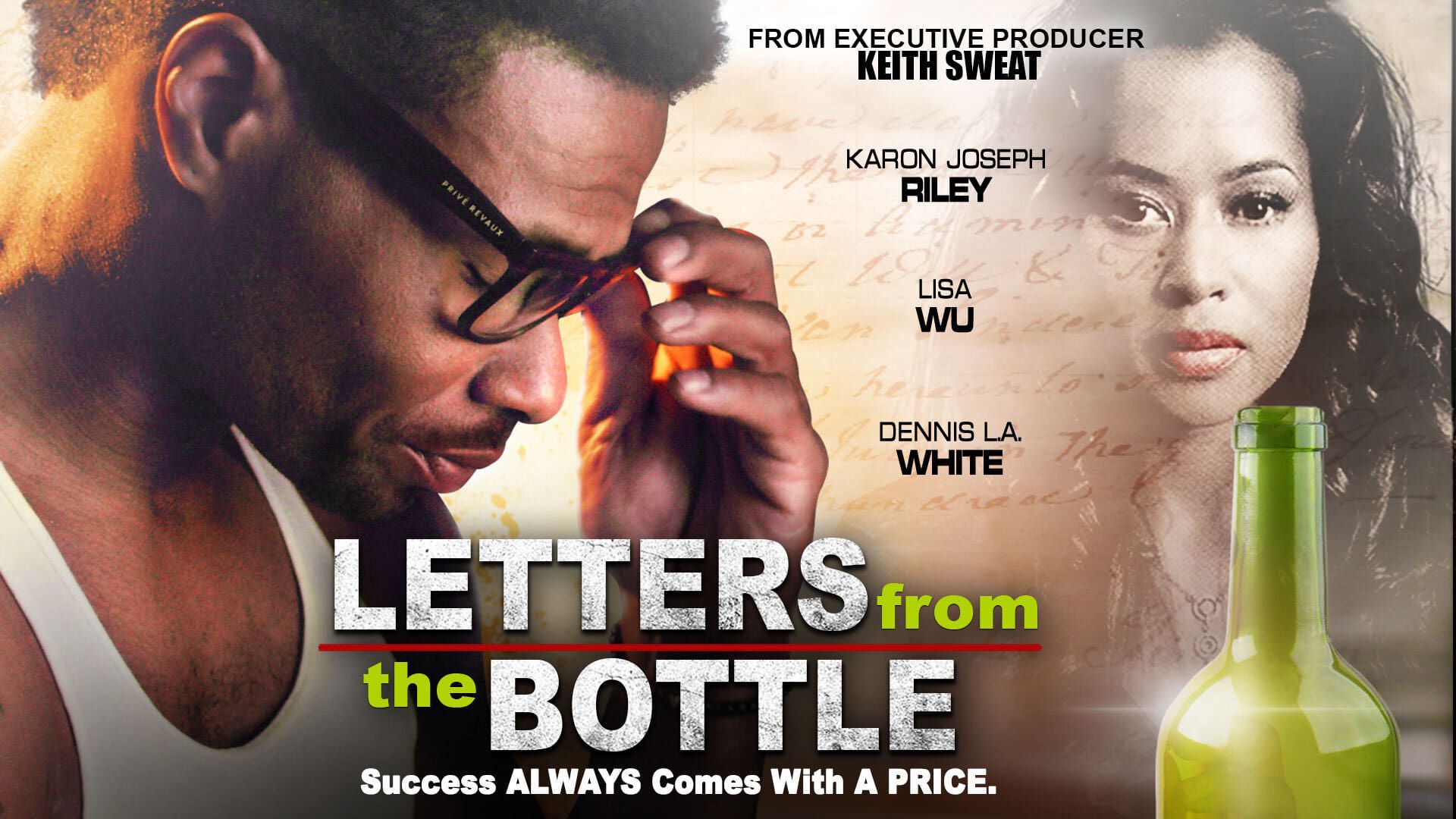 Letters from the Bottle background