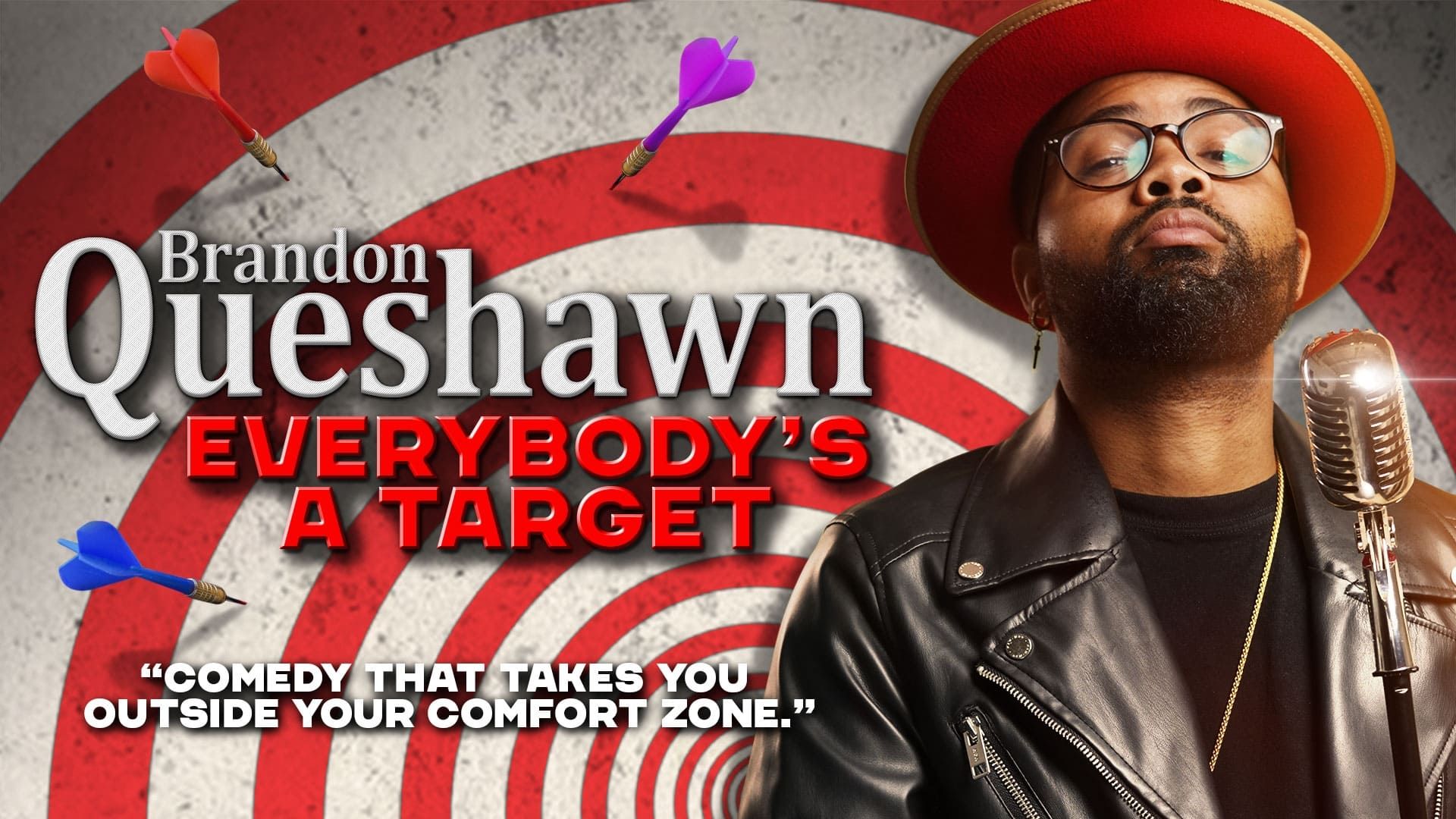 Brandon Queshawn Everybody's A Target background