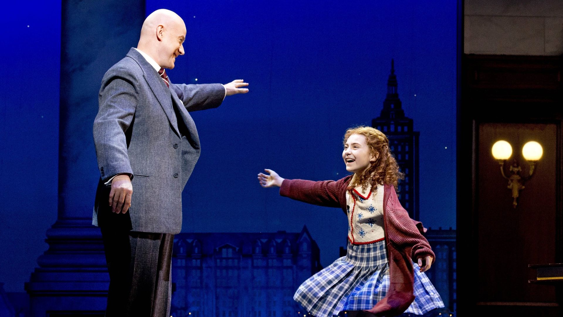 ANNIE: It's the Hard-Knock Life, from Script to Stage background