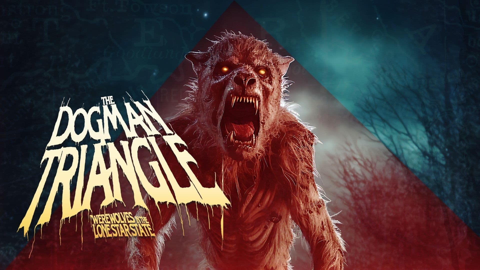 The Dogman Triangle: Werewolves in the Lone Star State background