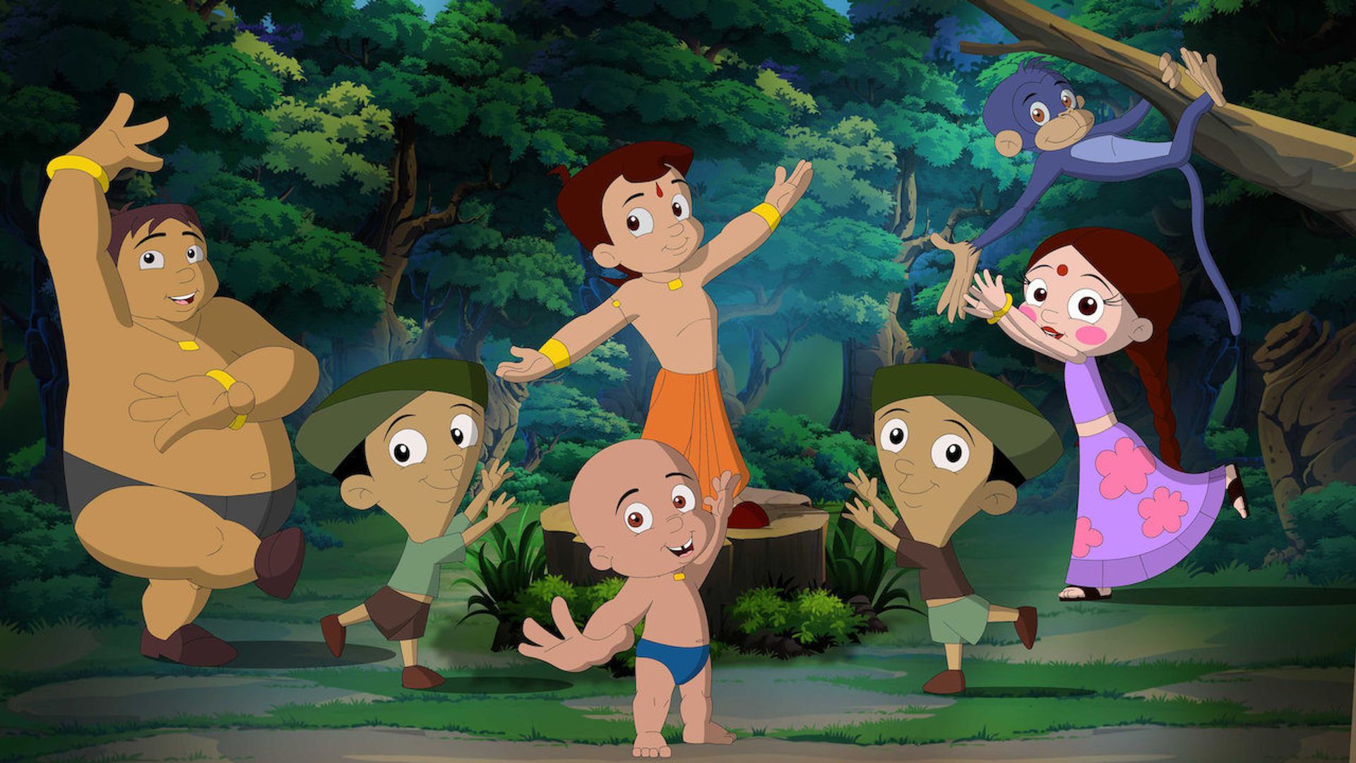 Chhota Bheem and the Curse of Damyaan background