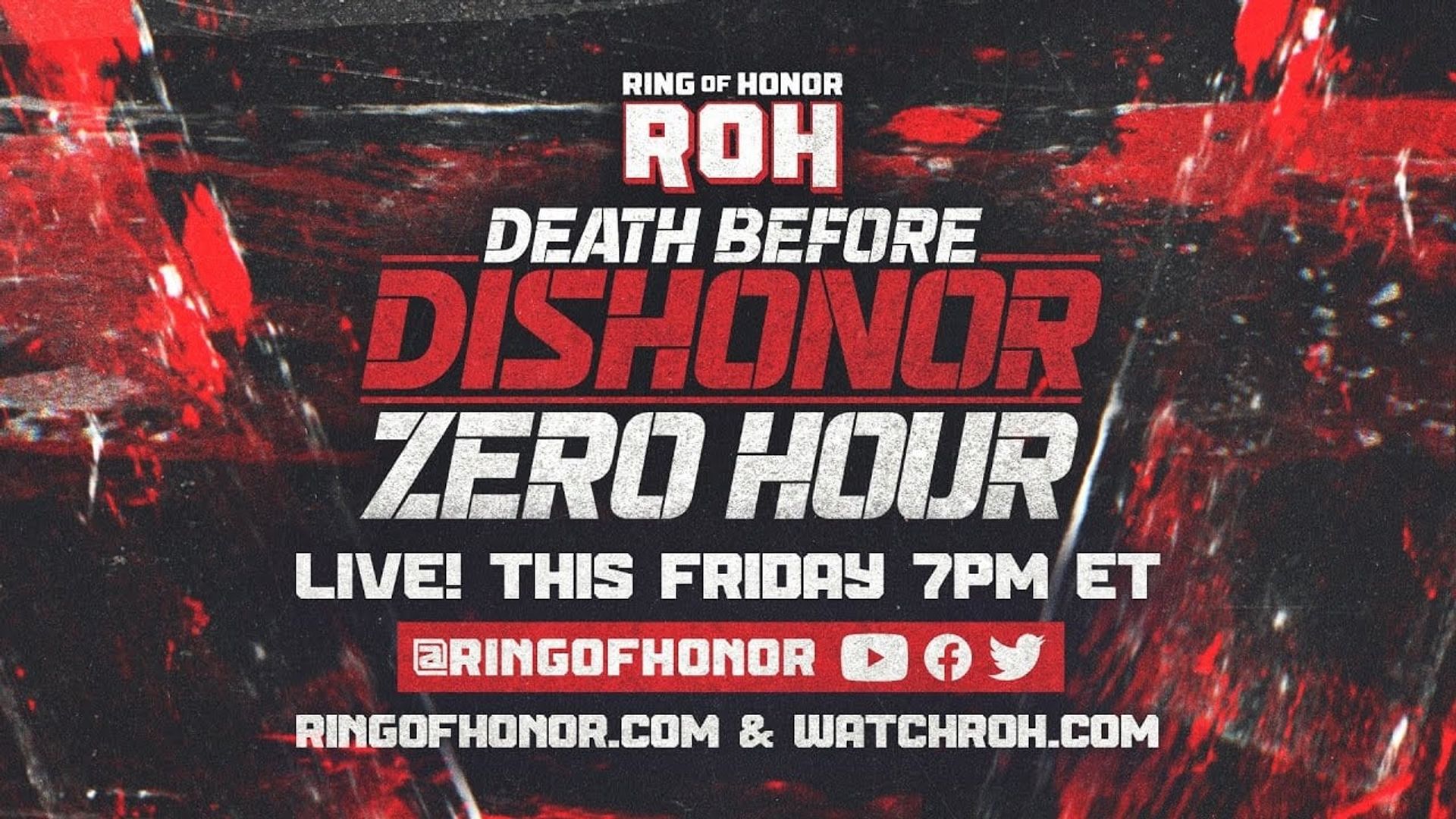 ROH: Death Before Dishonor Zero Hour background