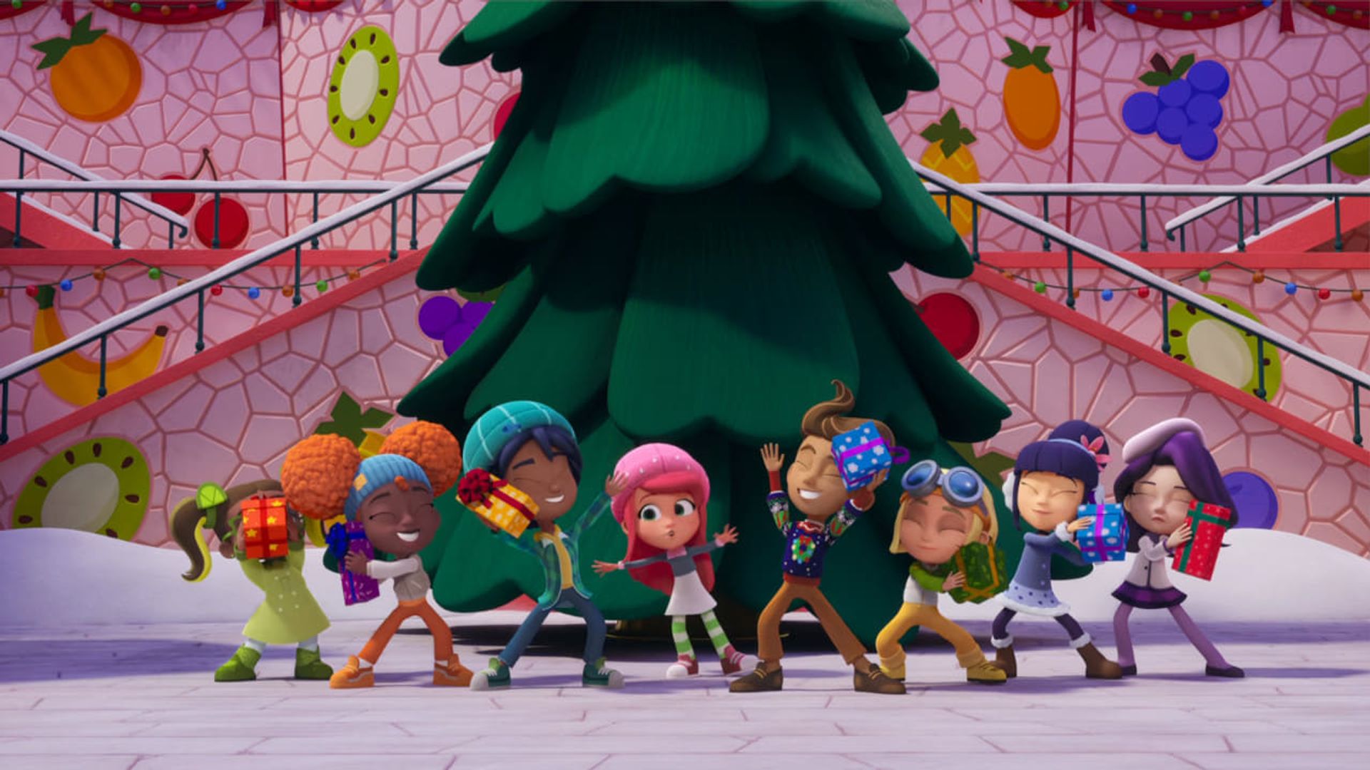 Strawberry Shortcake's Perfect Holiday background