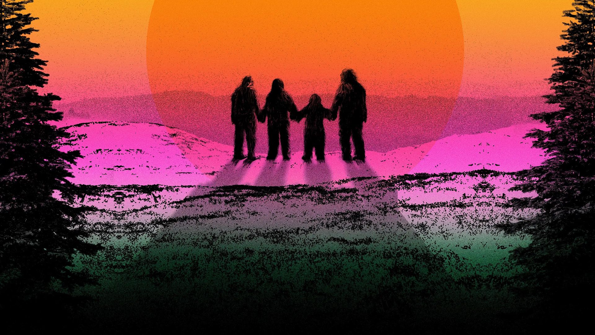 Sasquatch Sunset background