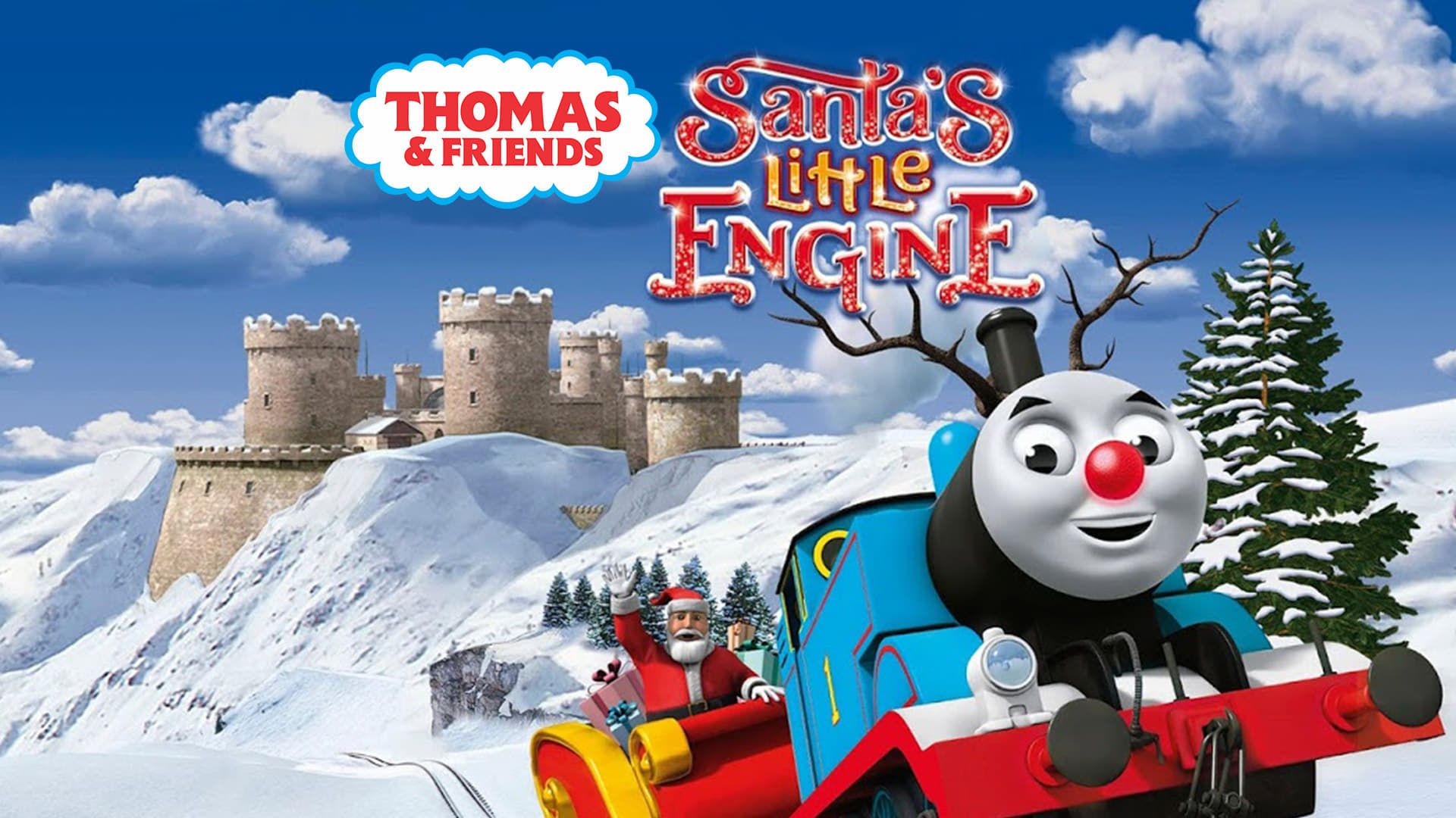 Thomas & Friends: Santa's Little Engine background