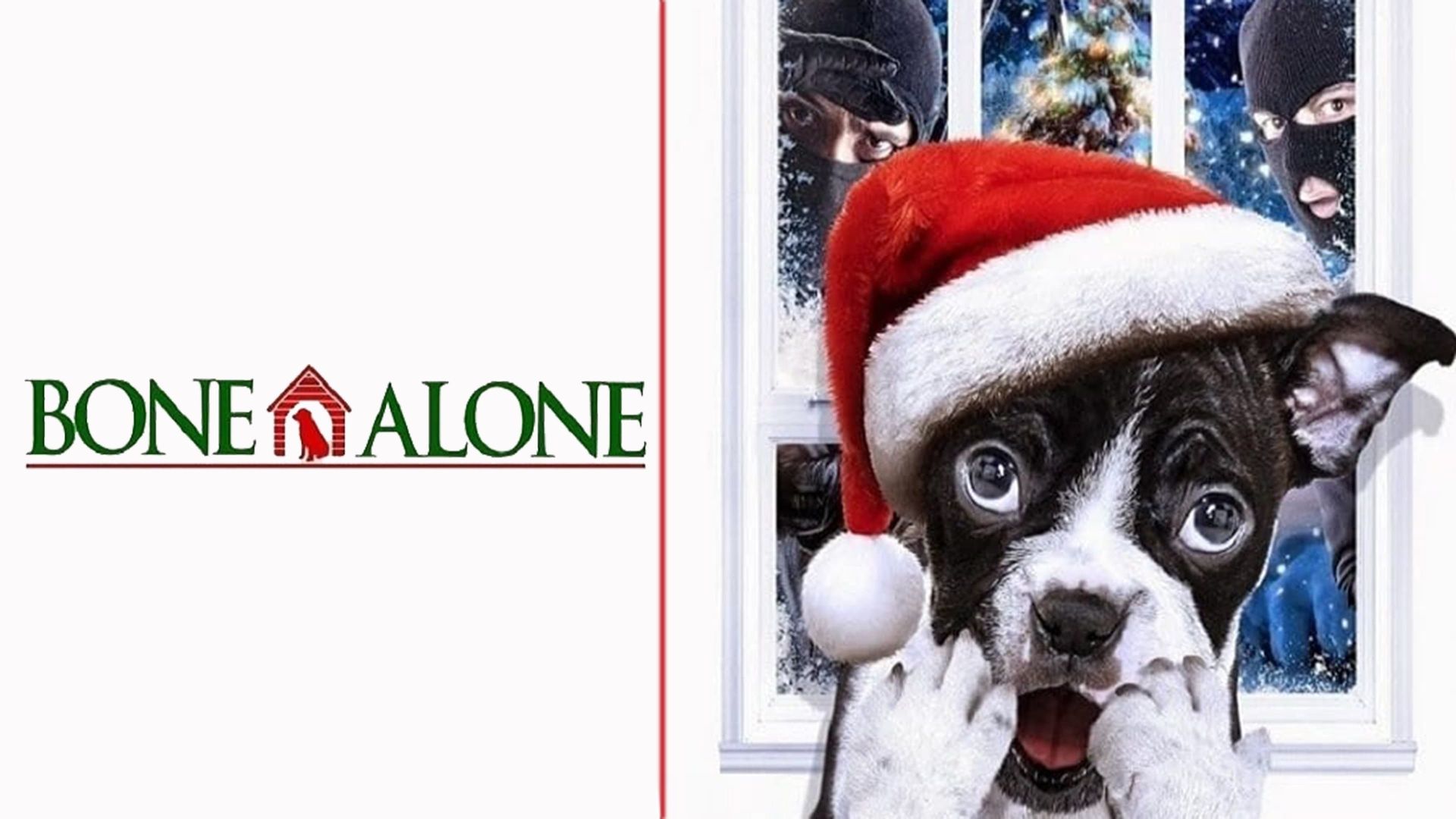 Alone for Christmas background