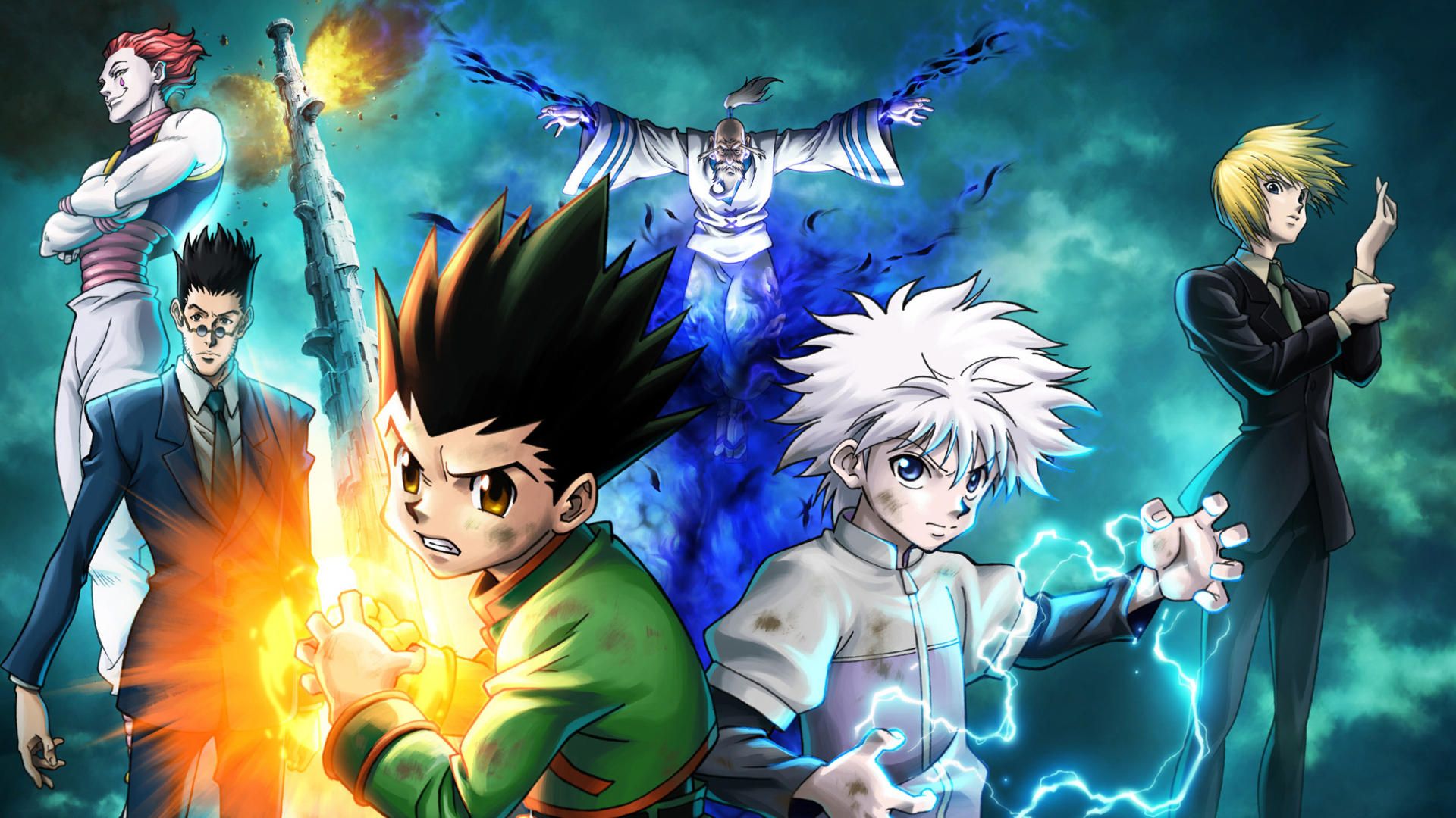 Hunter x Hunter: The Last Mission background