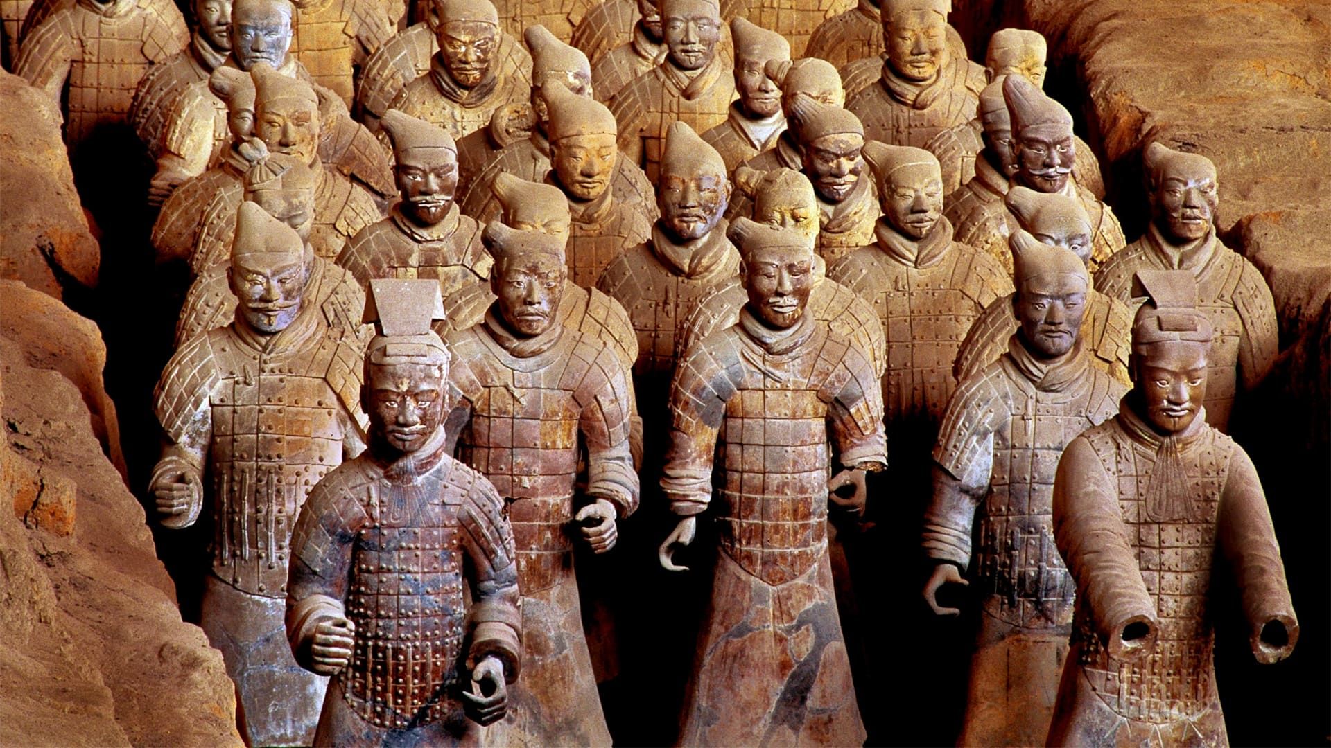 Mysteries of the Terracotta Warriors background