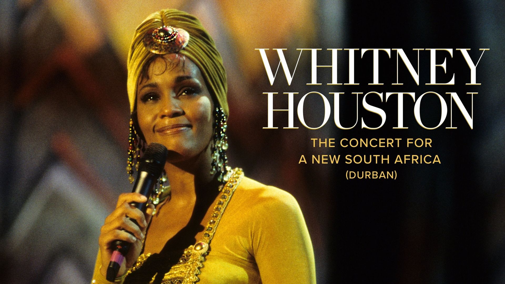 Whitney Houston - The Concert for a New South Africa (Durban) background