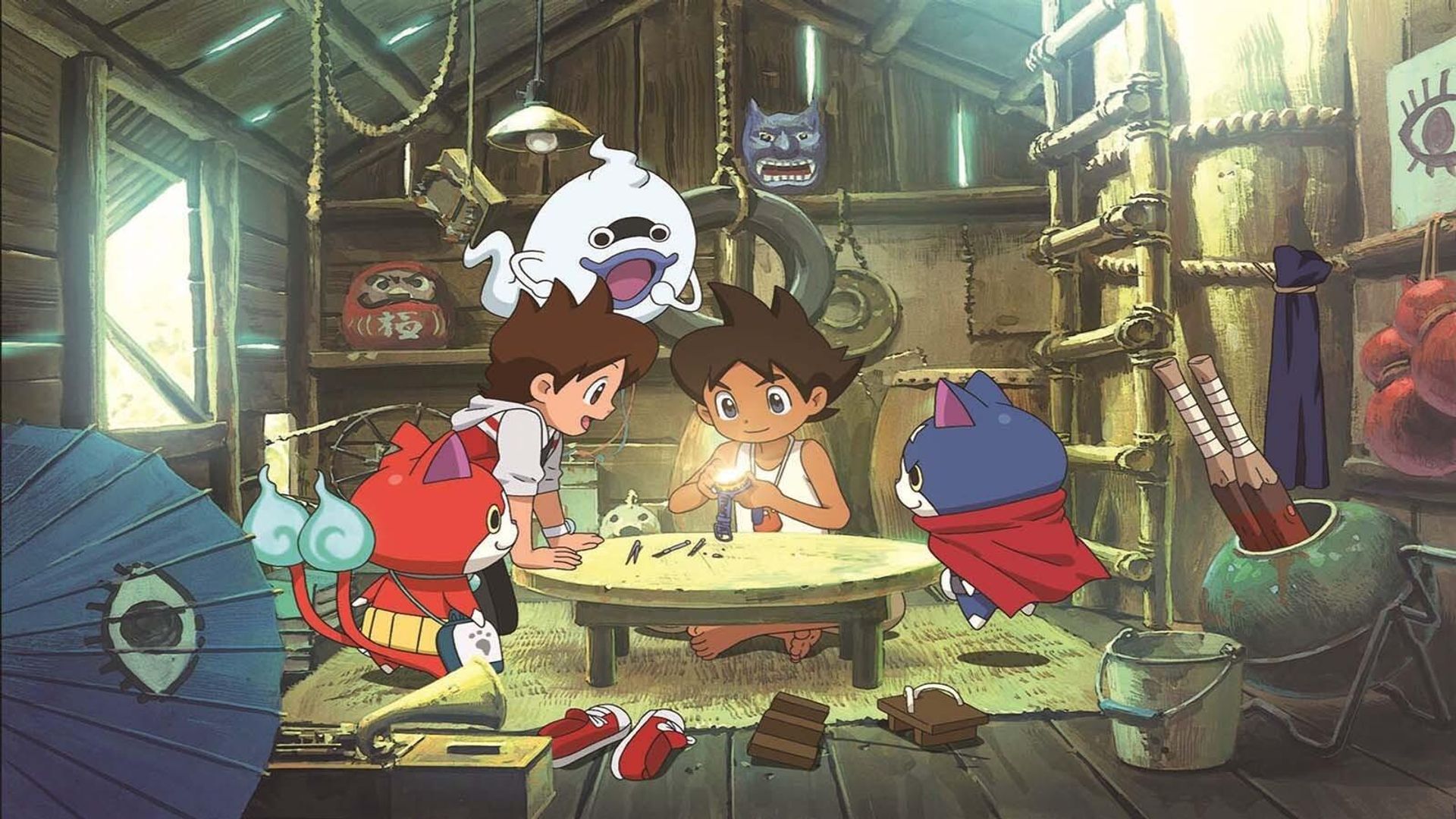 Yo-kai Watch Movie: It's the Secret of Birth, Meow! background