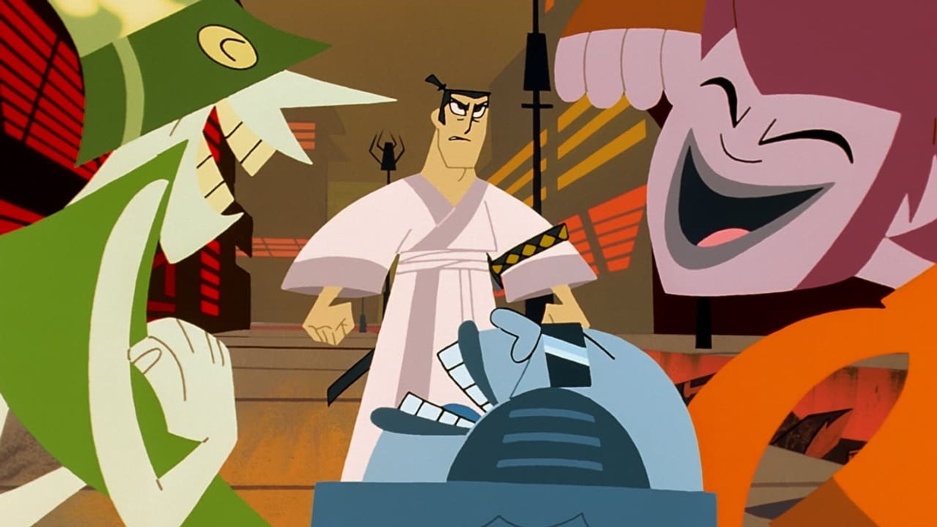 Samurai Jack: The Premiere Movie background