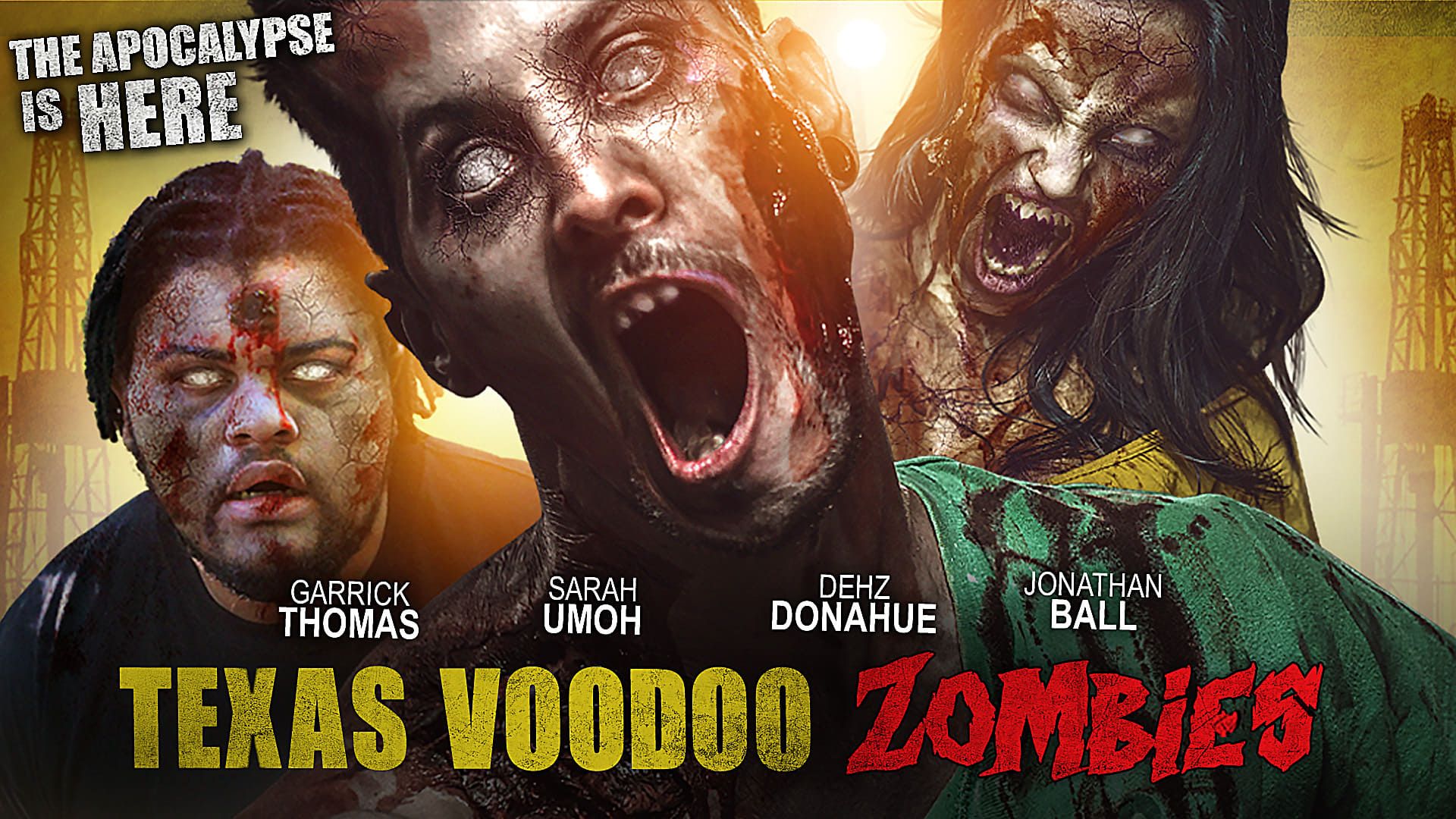 Texas Voodoo Zombies background