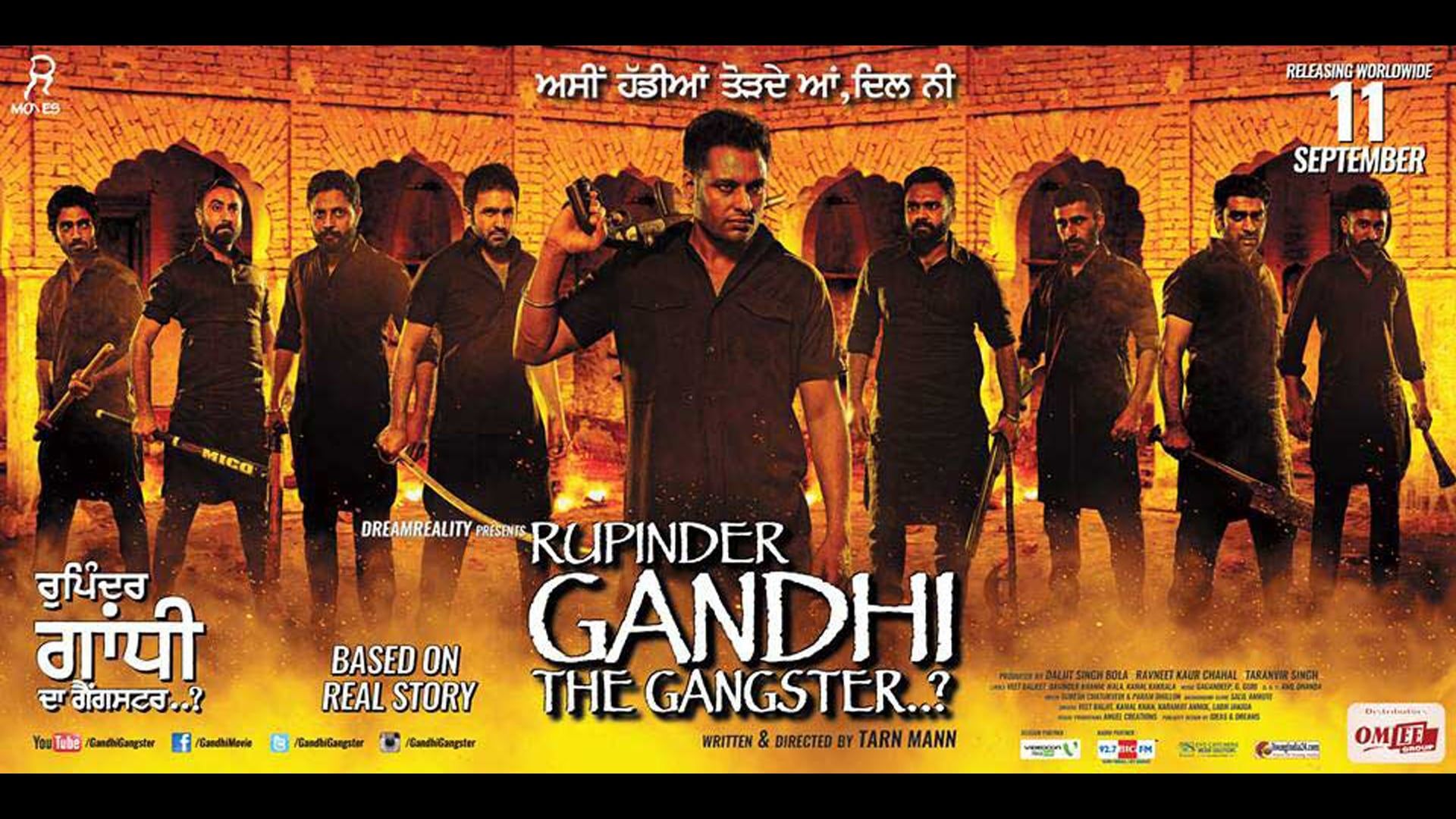 Rupinder Gandhi the Gangster..? background