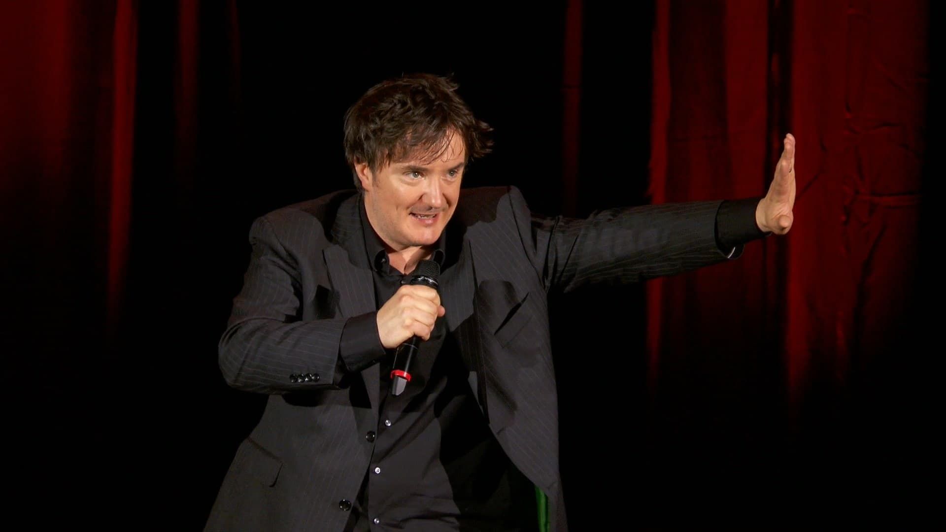 Dylan Moran: Off the Hook background