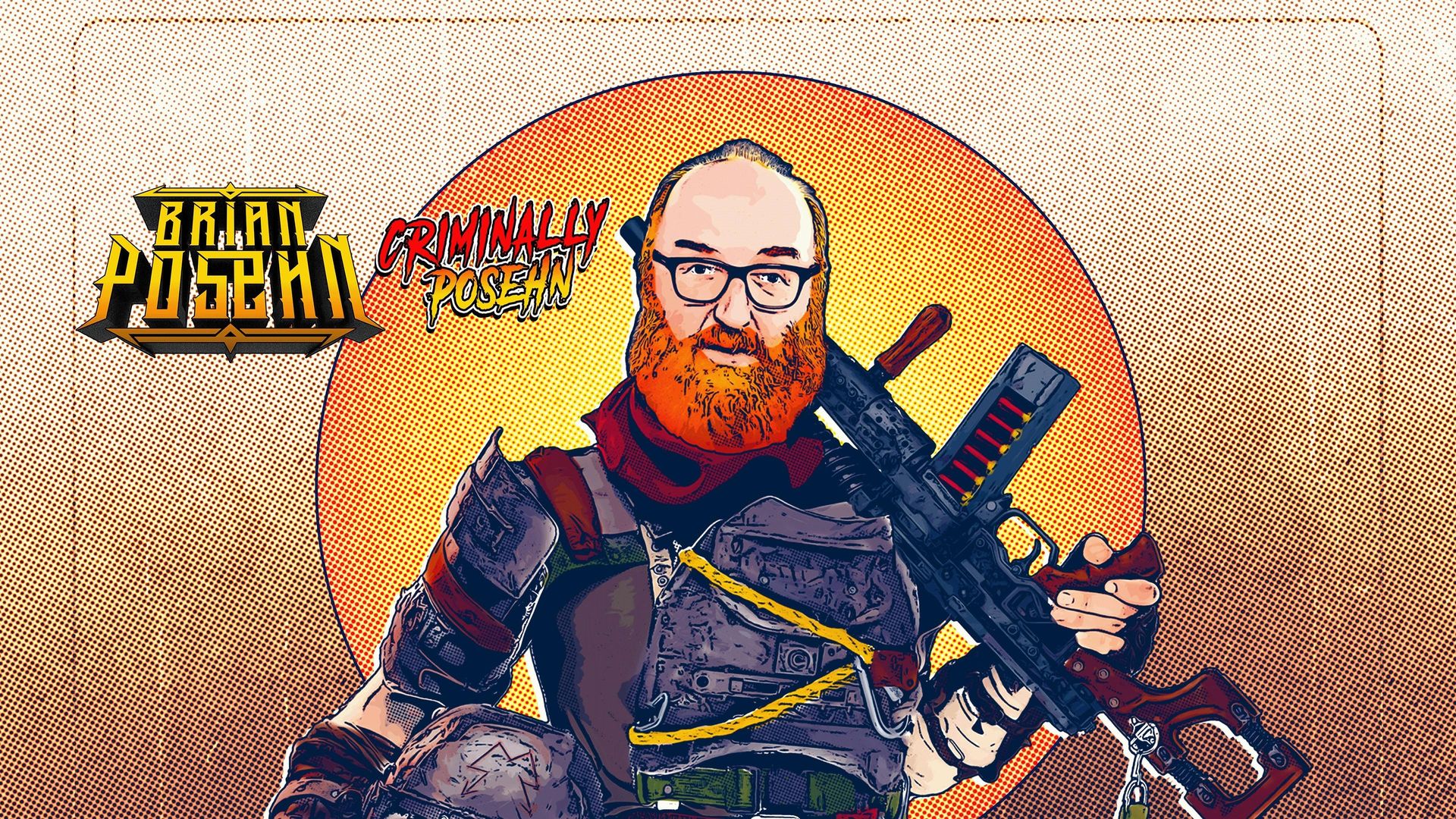 Brian Posehn: Criminally Posehn background