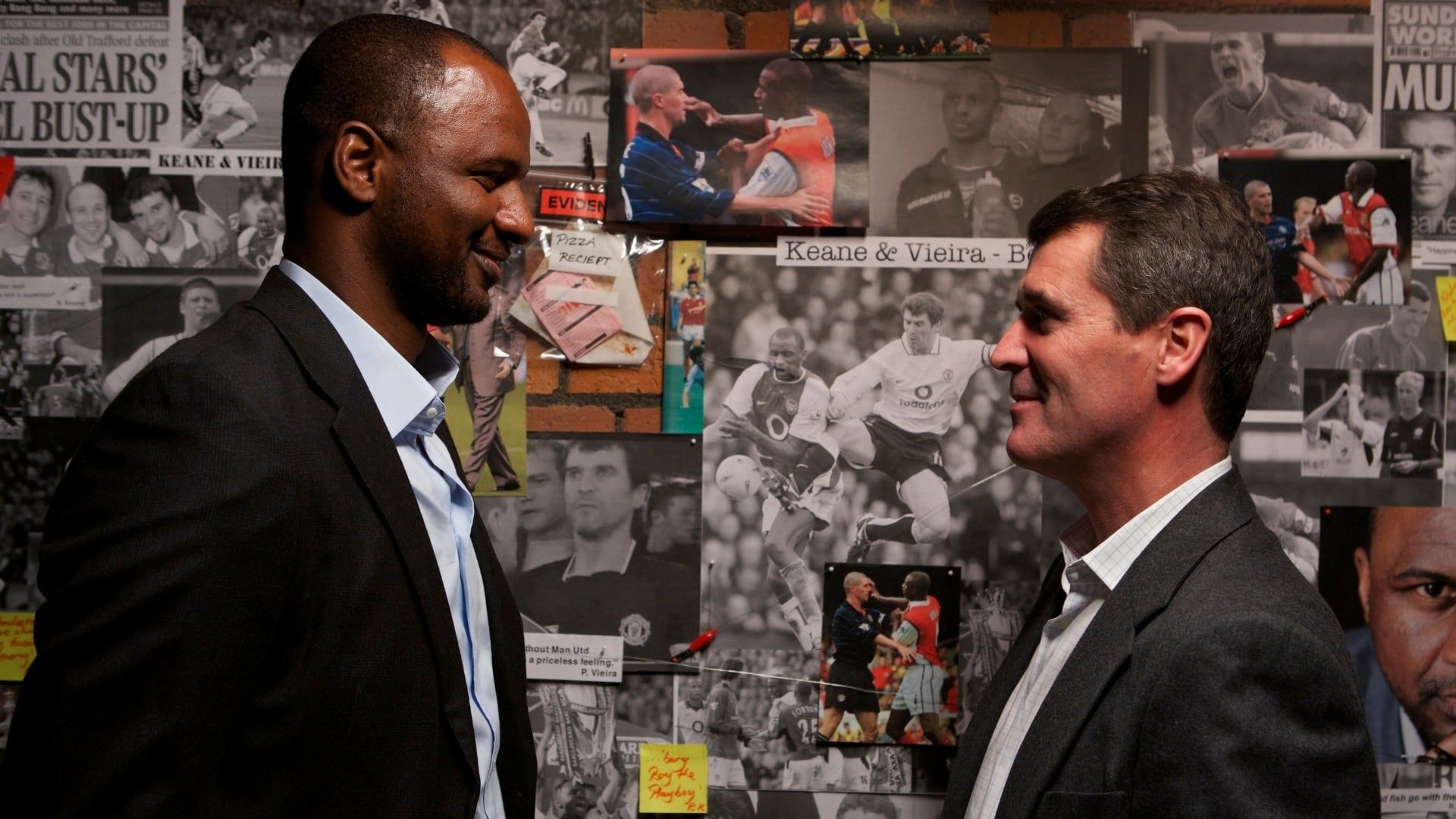 Keane & Vieira: Best of Enemies background