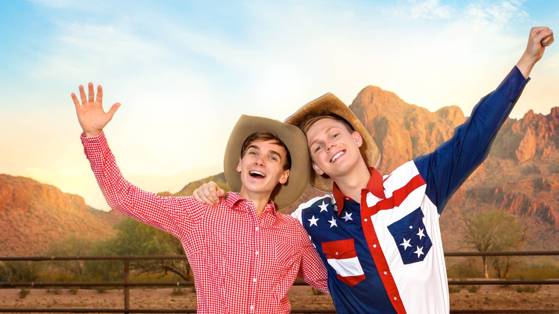 Joe & Caspar Hit the Road USA background