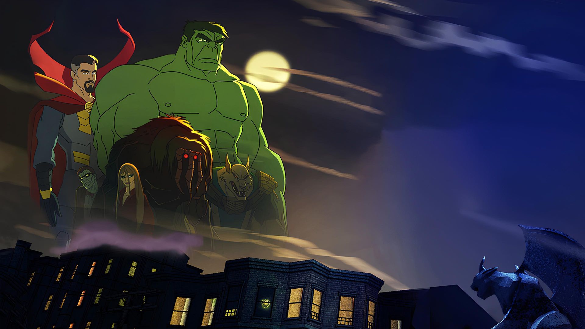 Hulk: Where Monsters Dwell background