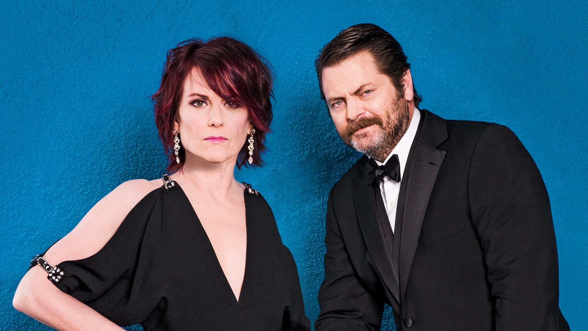 Nick Offerman & Megan Mullally: Summer of 69: No Apostrophe background