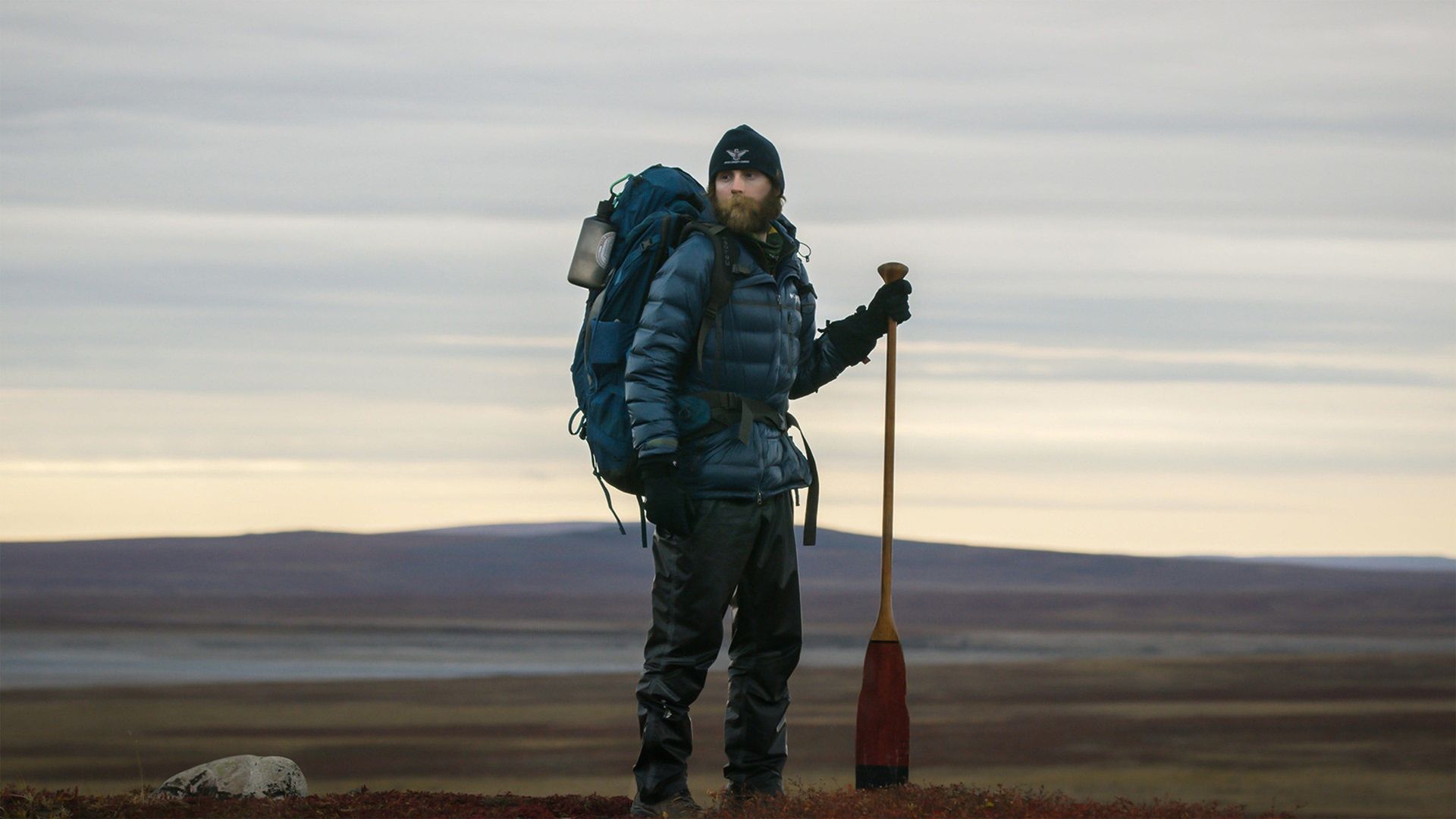 Alone Across the Arctic background