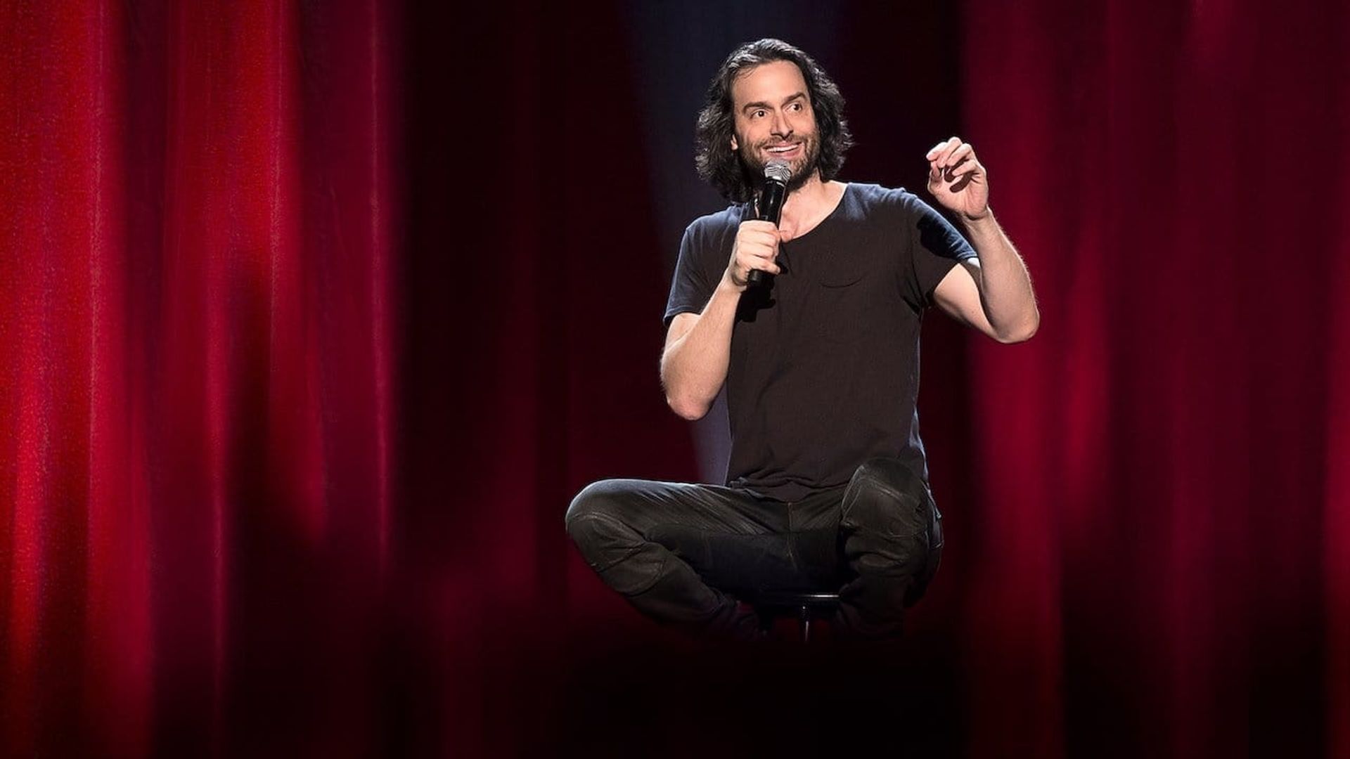 Chris D'Elia: Man on Fire background