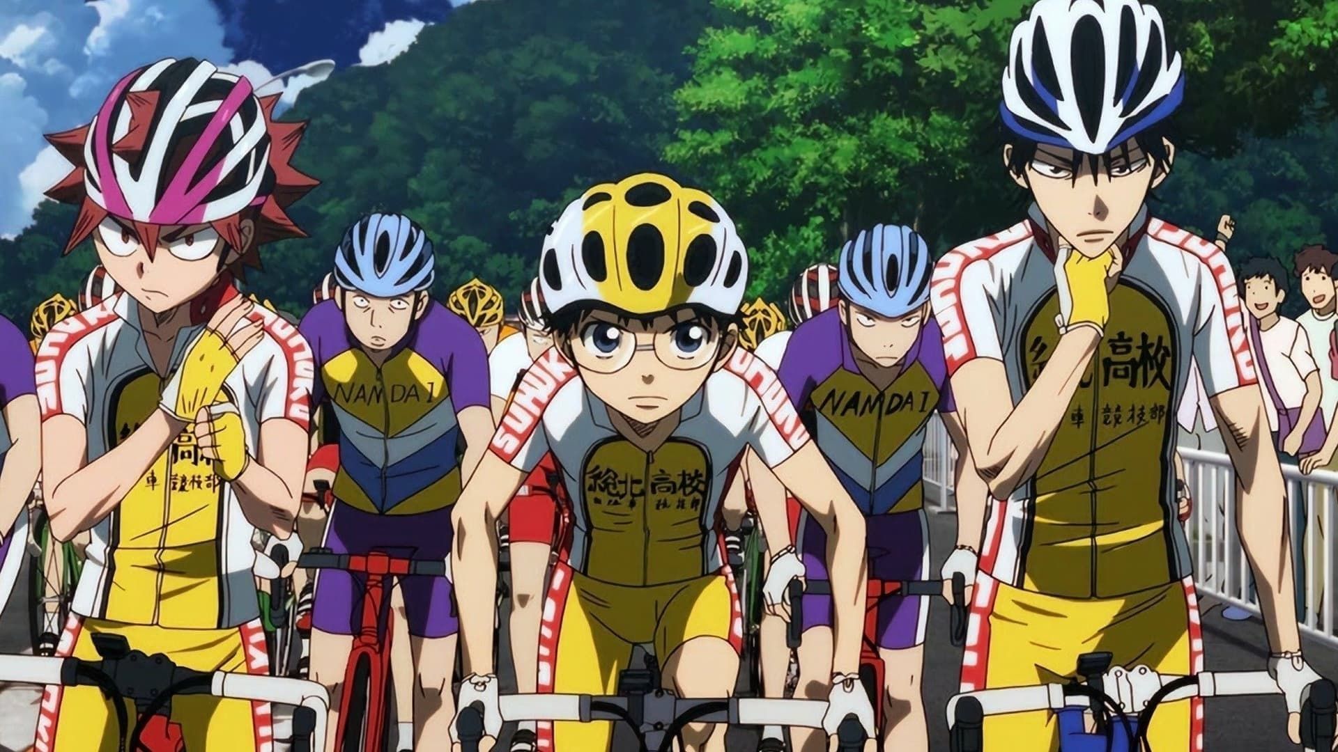 Yowamushi Pedal Re: Road background