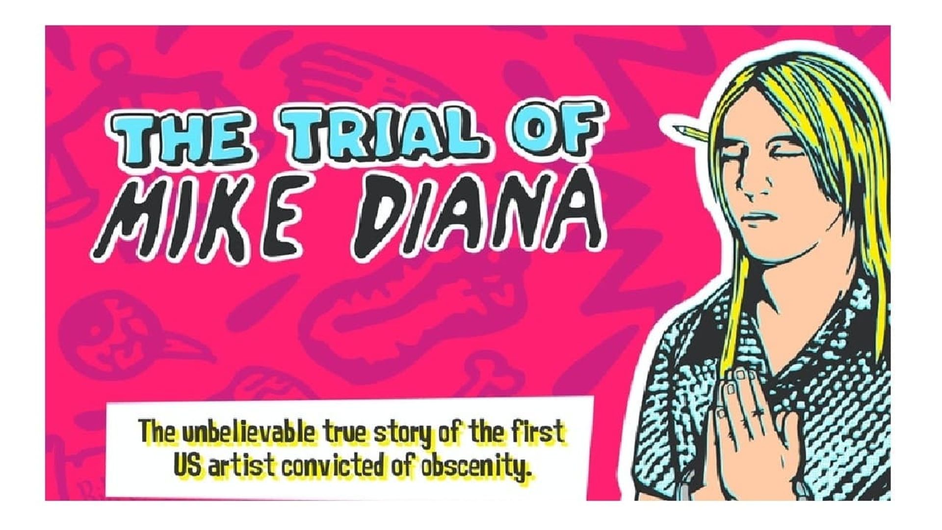 Boiled Angels: The Trial of Mike Diana background