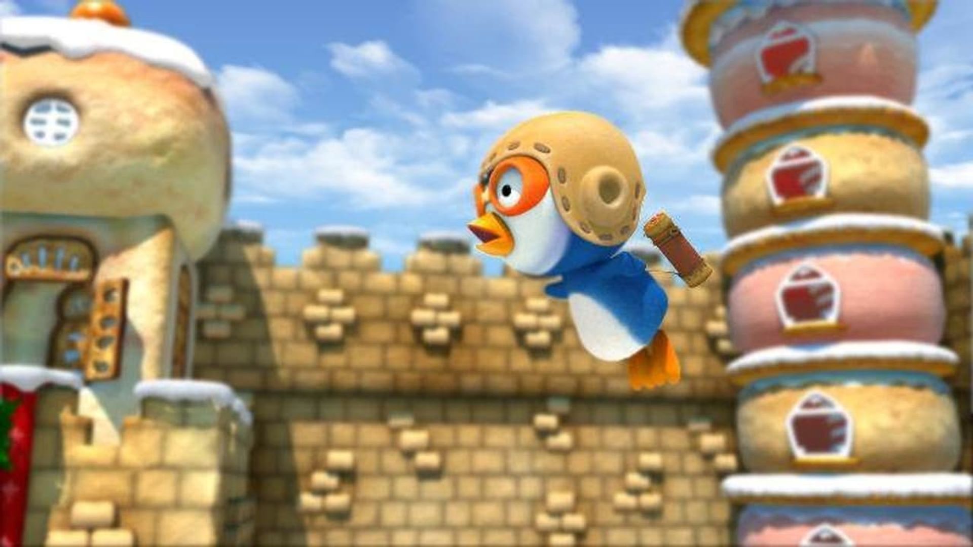 Pororo to the Cookie Castle background