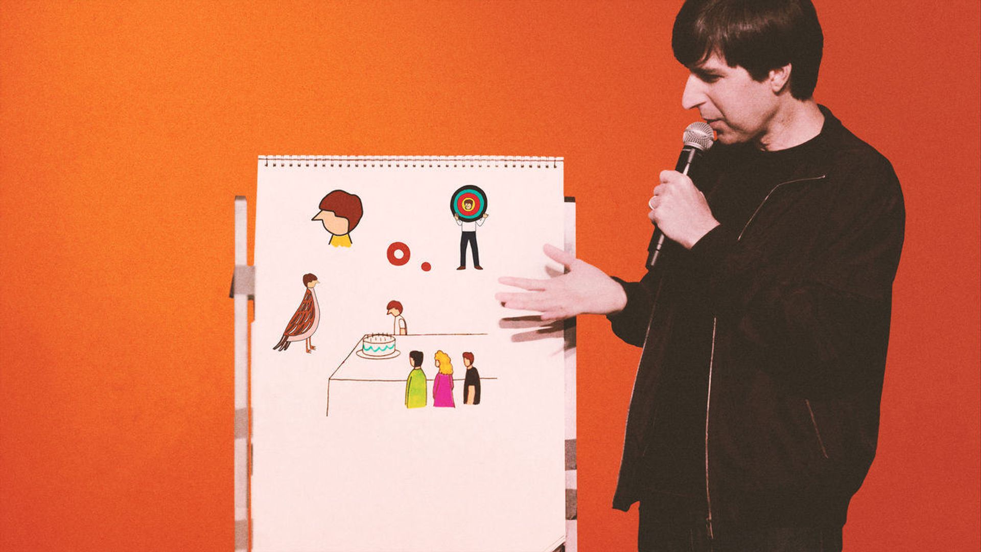 Demetri Martin: The Overthinker background