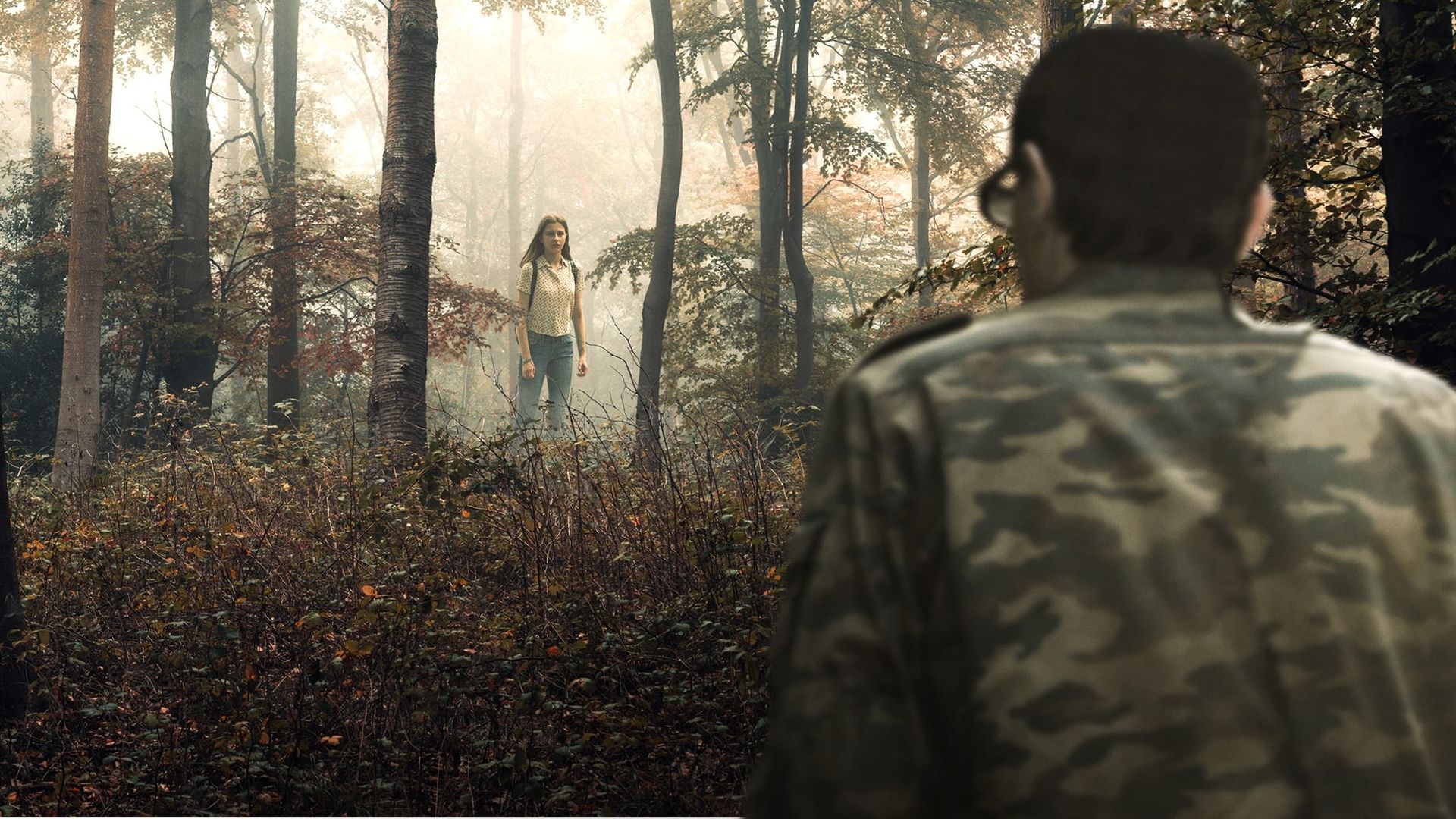 Girl in the Bunker background