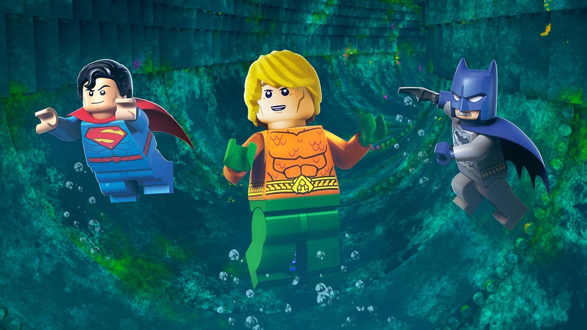 LEGO DC Comics Super Heroes: Aquaman - Rage of Atlantis background