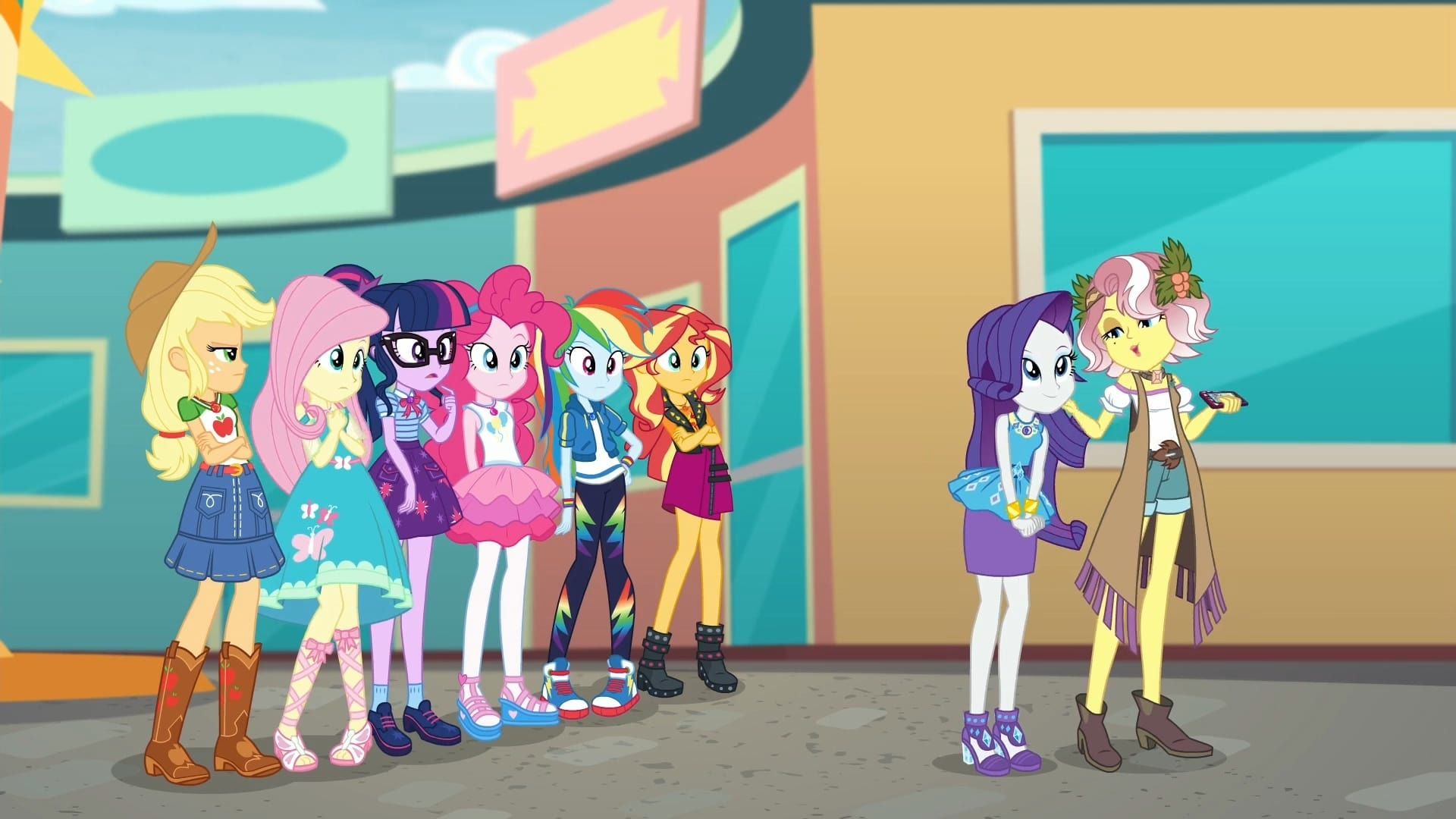 My Little Pony Equestria Girls: Rollercoaster of Friendship background