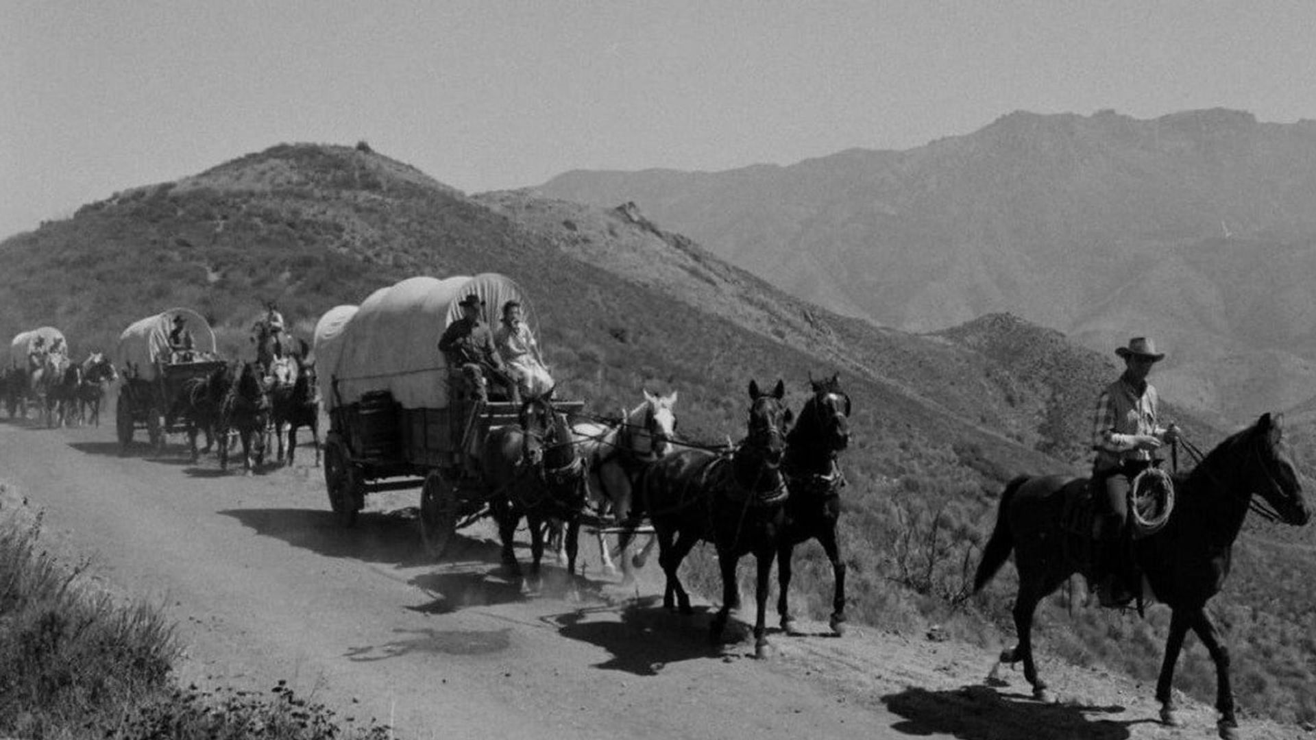 Wagon Train background