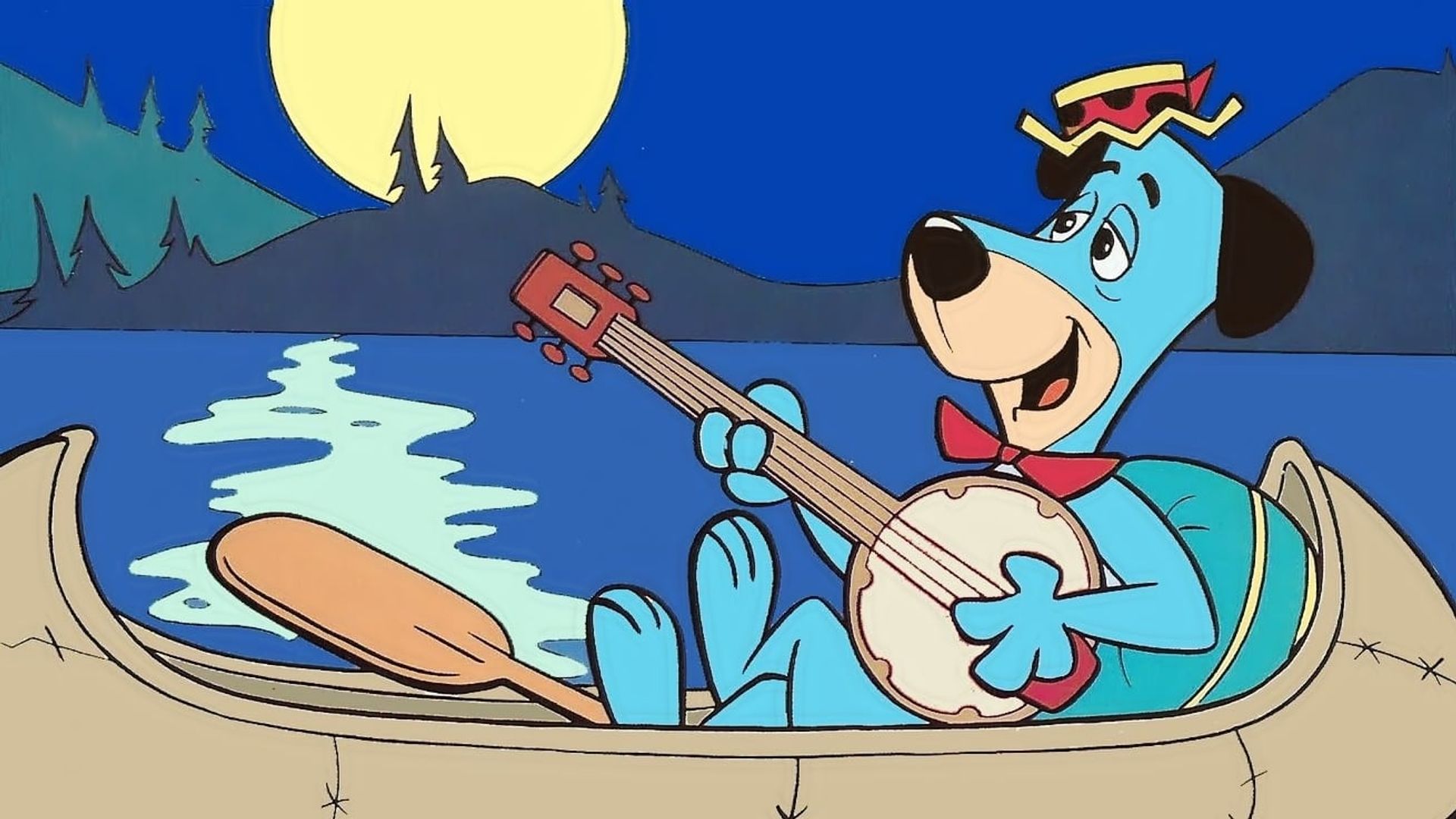 The Huckleberry Hound Show background