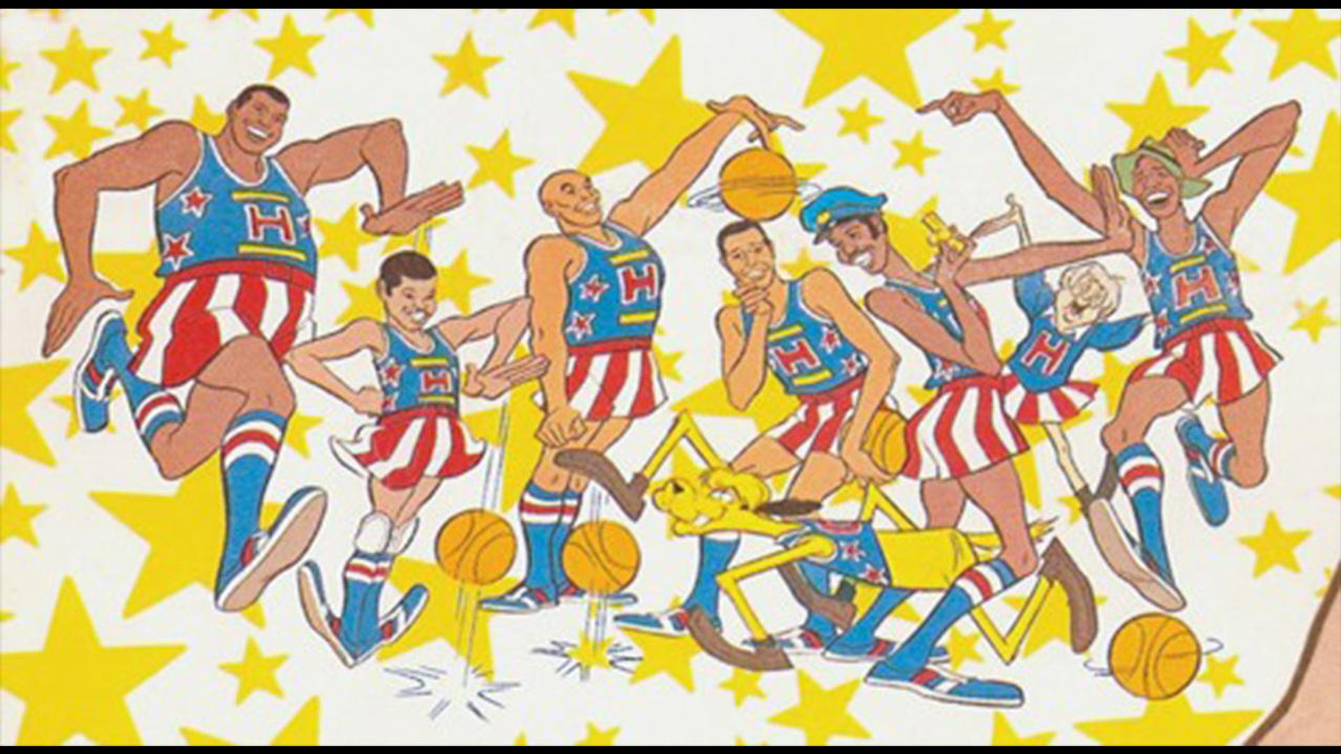 Harlem Globe Trotters background