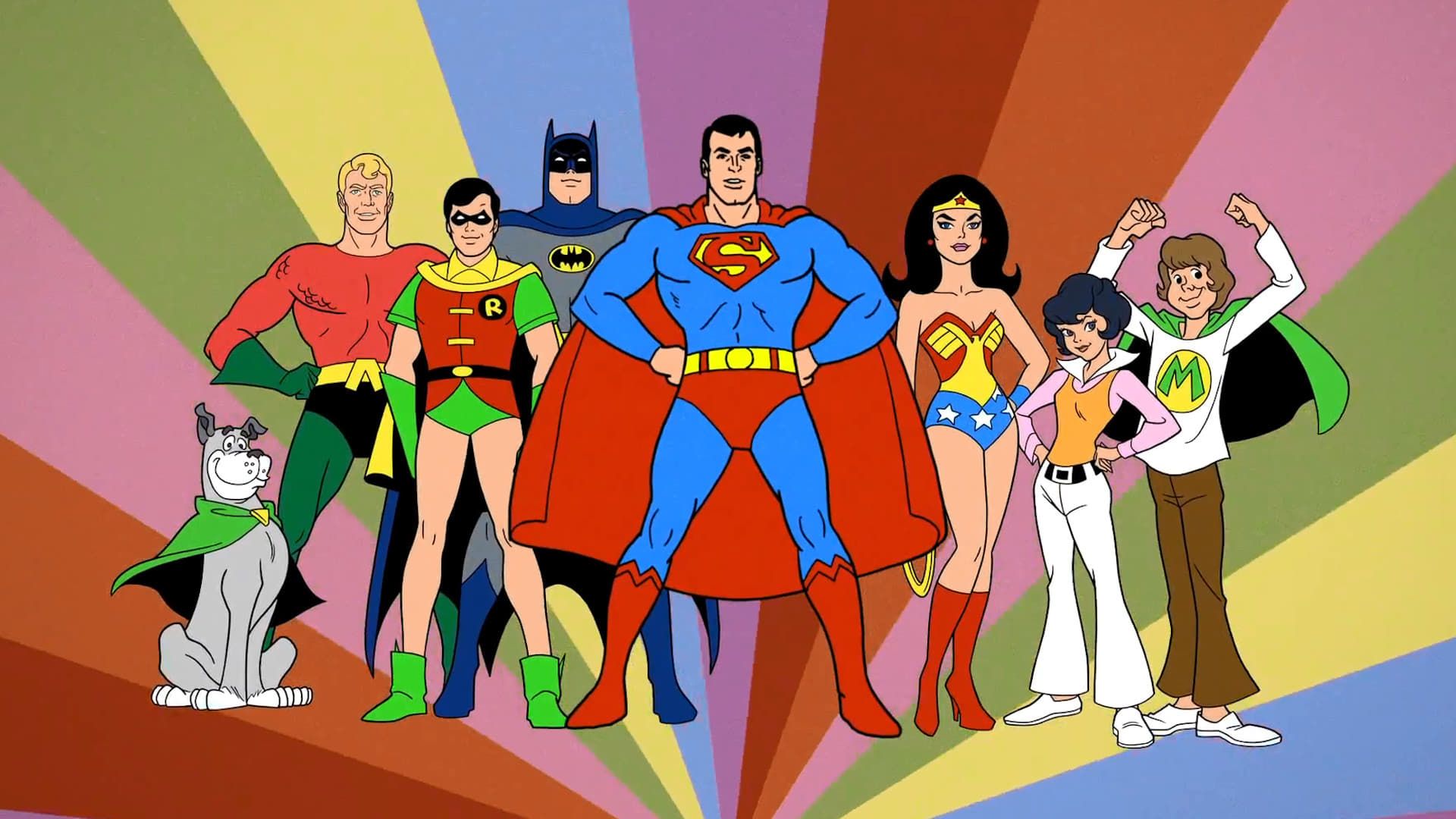 Super Friends background