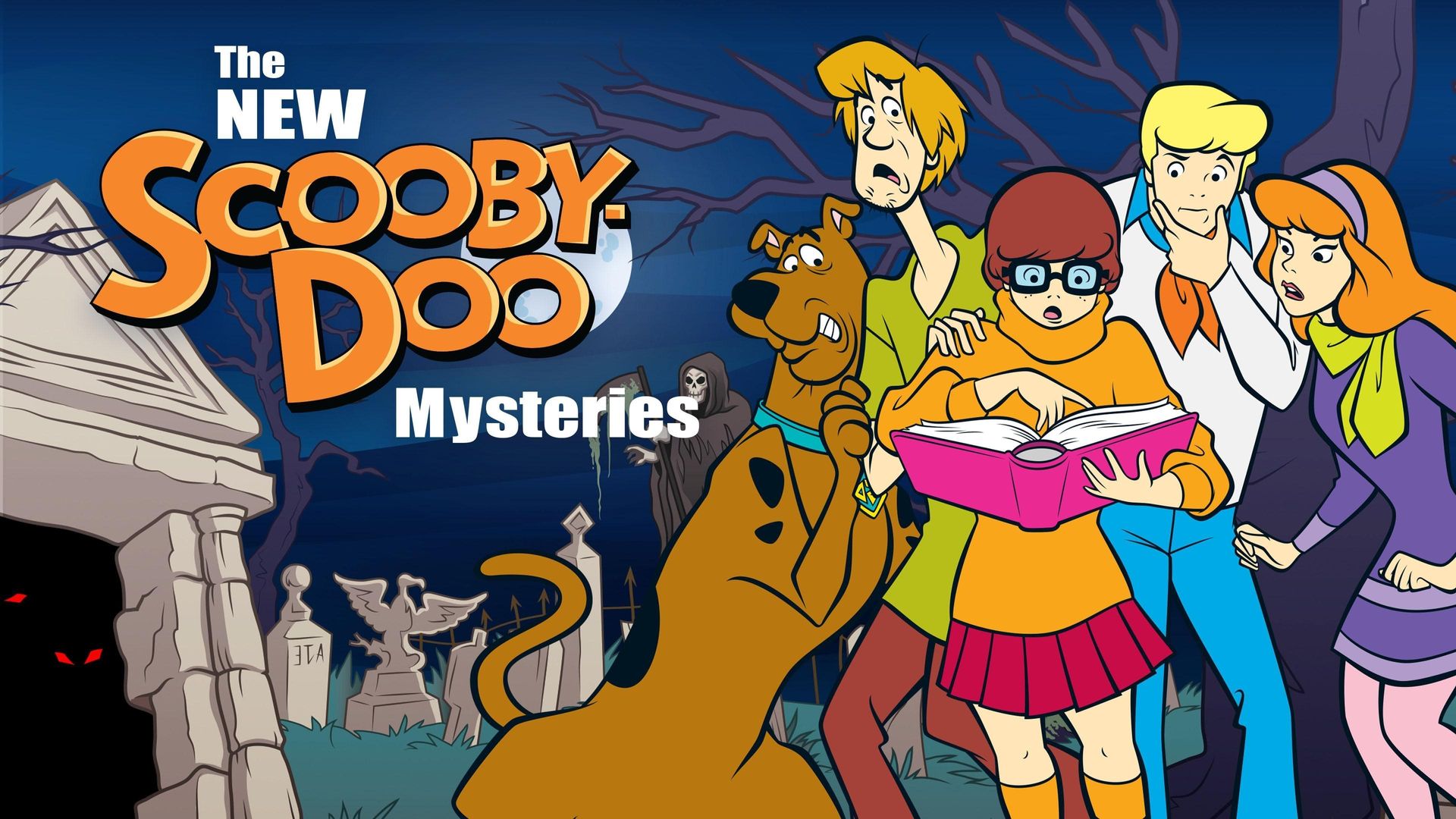 The New Scooby-Doo Mysteries background