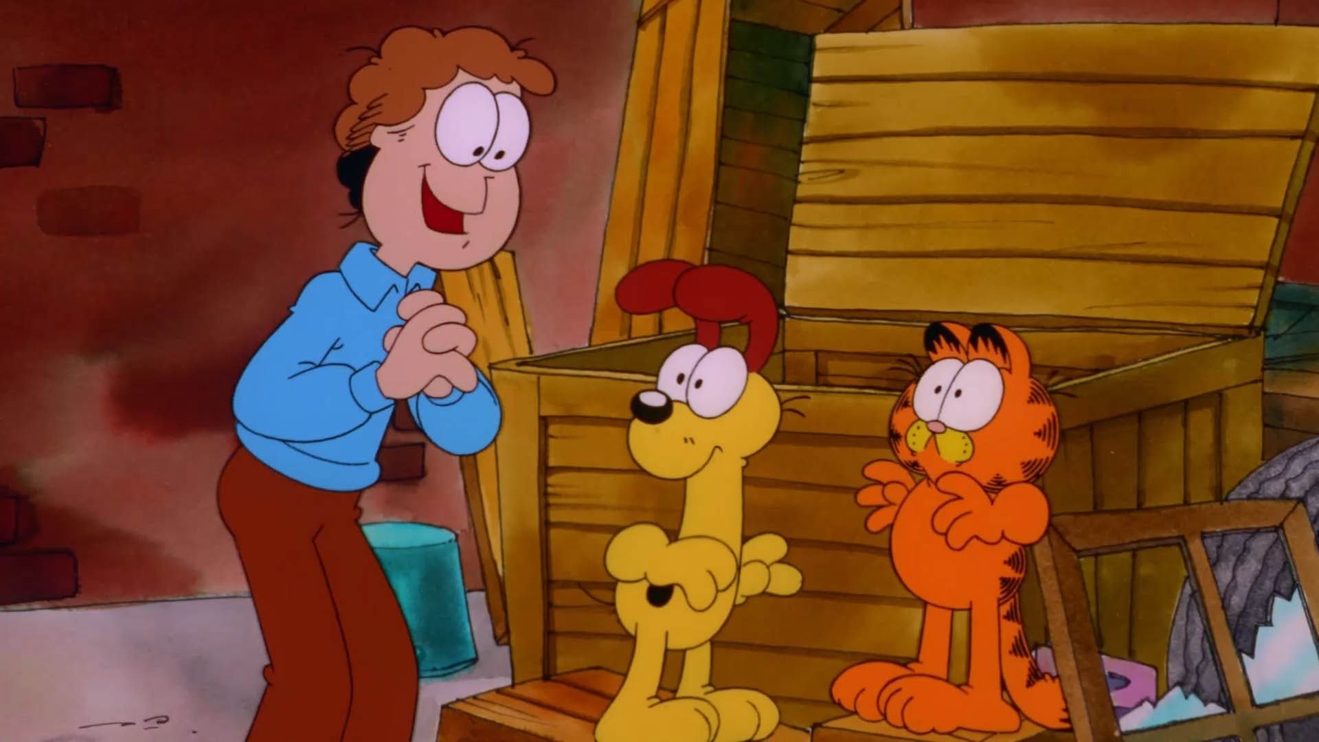 Garfield and Friends background