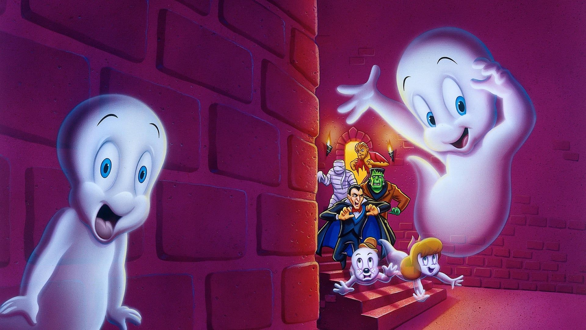 The Spooktacular New Adventures of Casper background